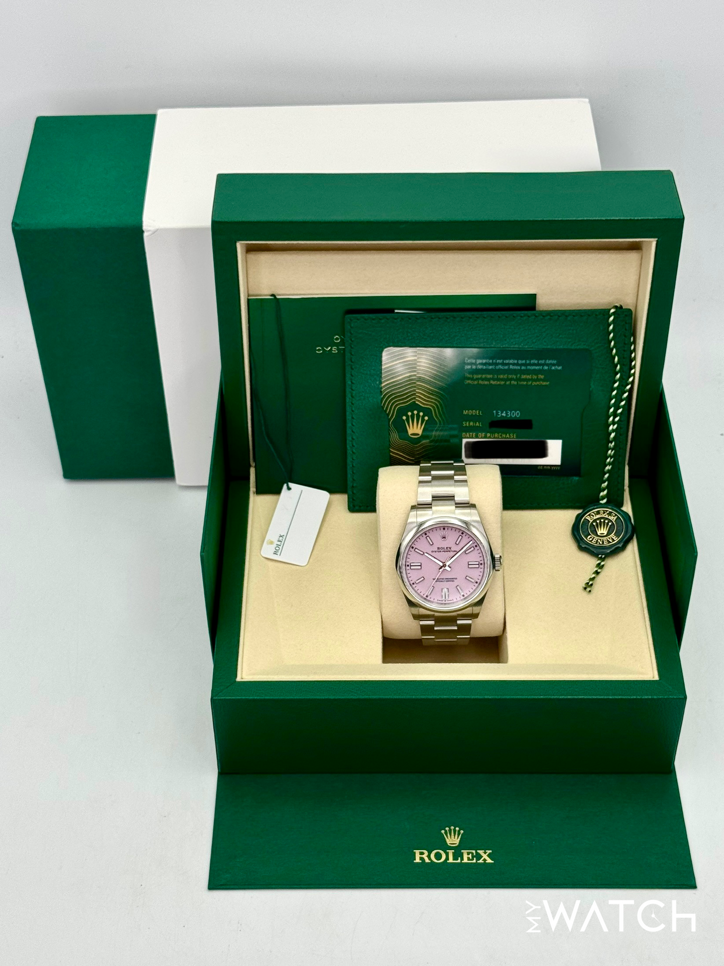 NEW 2025 Rolex Oyster Perpetual 41mm 134300 Candy Pink Dial