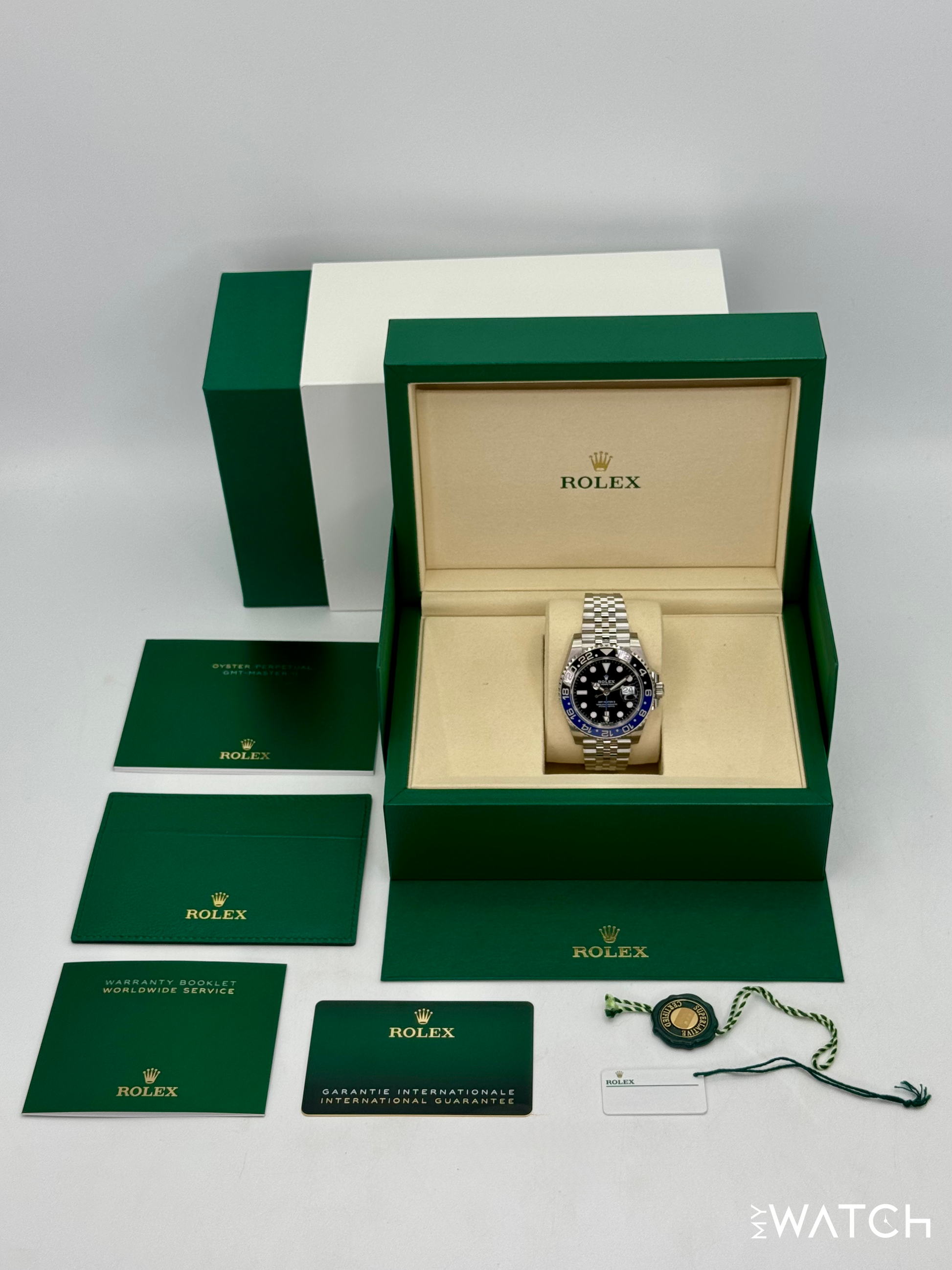 2025 Rolex GMT-Master II "Batgirl" 40mm 126710BLNR Jubilee - MyWatchLLC