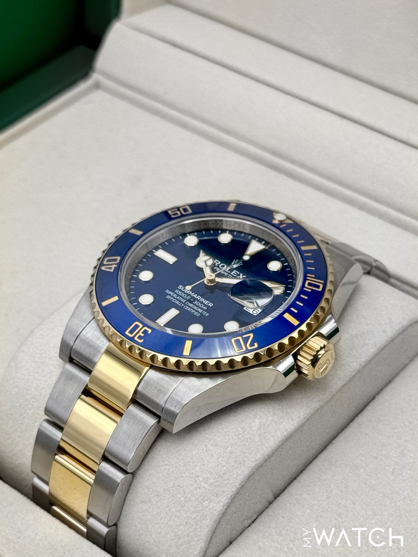 2025 Rolex Submariner "Bluesy" 41mm 126613LB Two-Tone Blue Dial