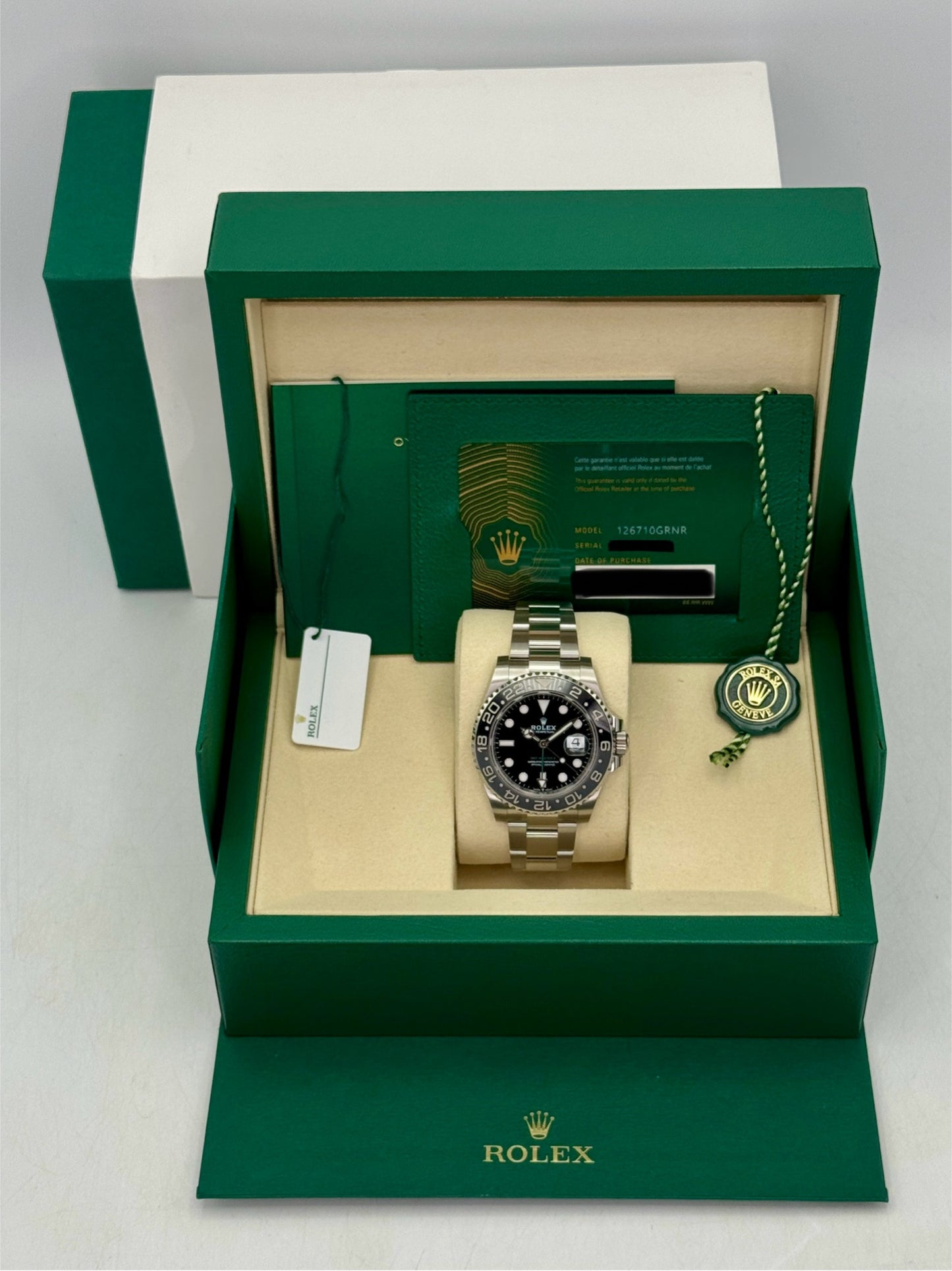 2025 Rolex GMT-Master II "Bruce Wayne" 40mm 126710GRNR Oyster