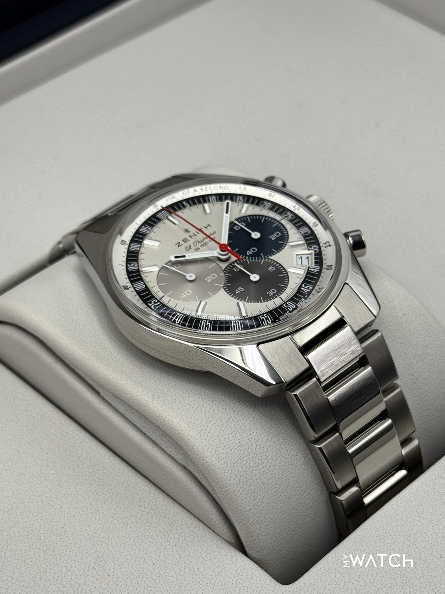 2023 Zenith Chronomaster Original 38mm 03.3200/69.C902 Stainless Steel Silver Dial - MyWatchLLC