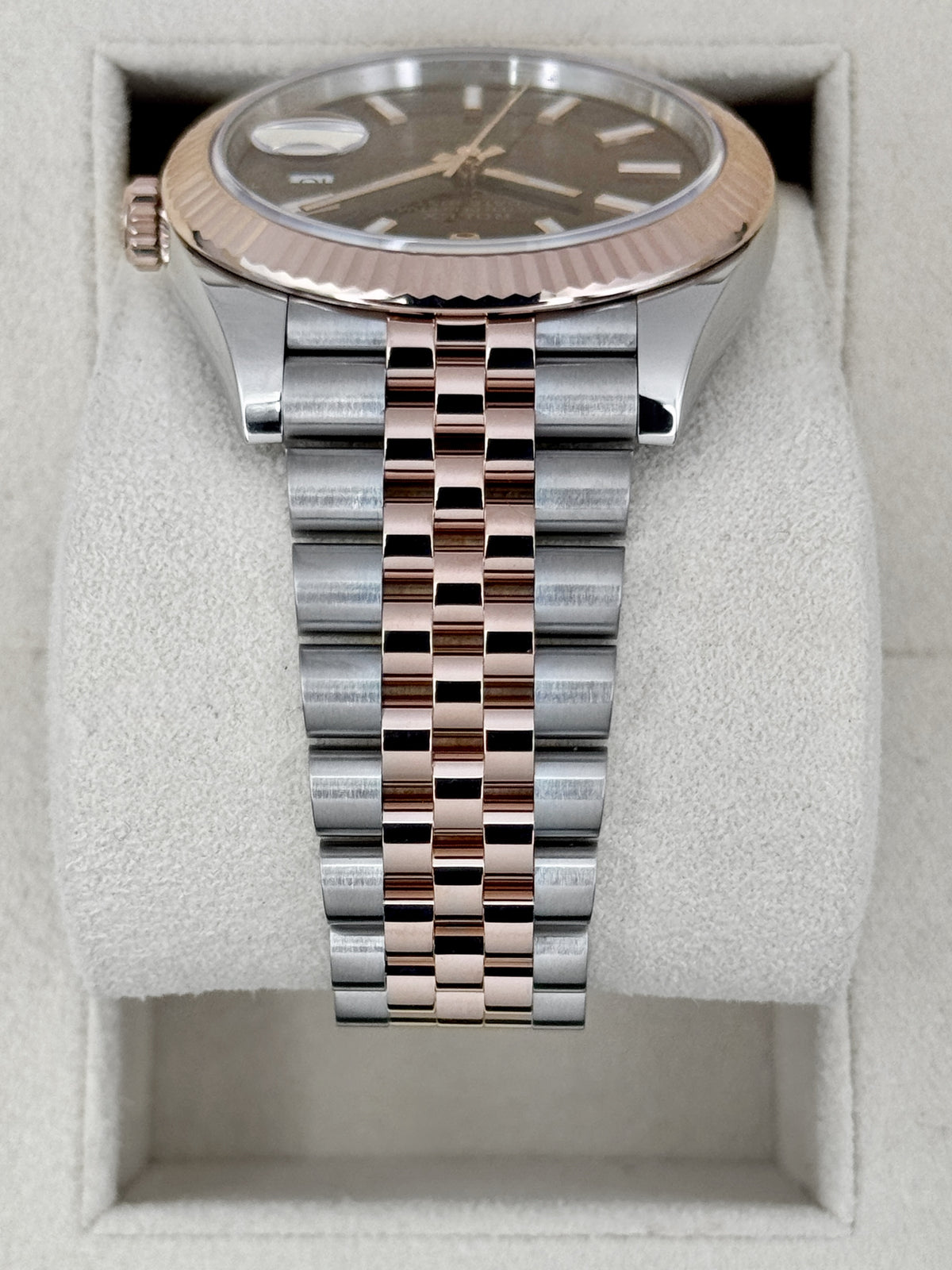 2022 Rolex Datejust 41mm 126331 Two-Tone Jubilee Chocolate Dial - MyWatchLLC