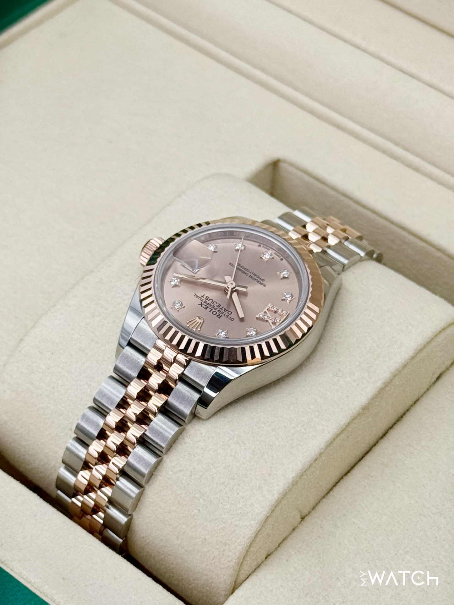 NEW 2025 Rolex Ladies Datejust 28mm 279171 Two-Tone 9 Star Diamond Dial