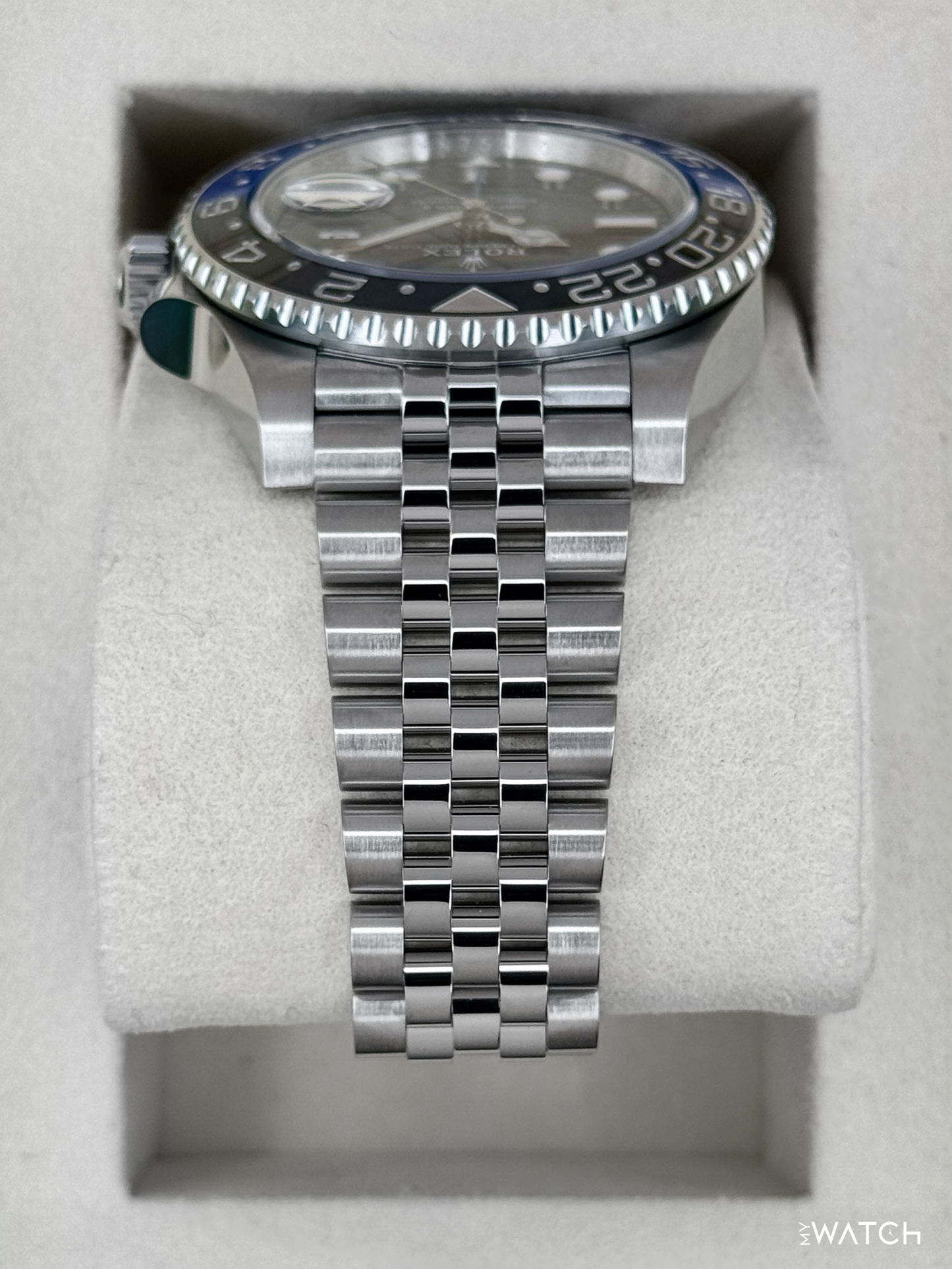 2025 Rolex GMT-Master II "Batgirl" 40mm 126710BLNR Jubilee - MyWatchLLC