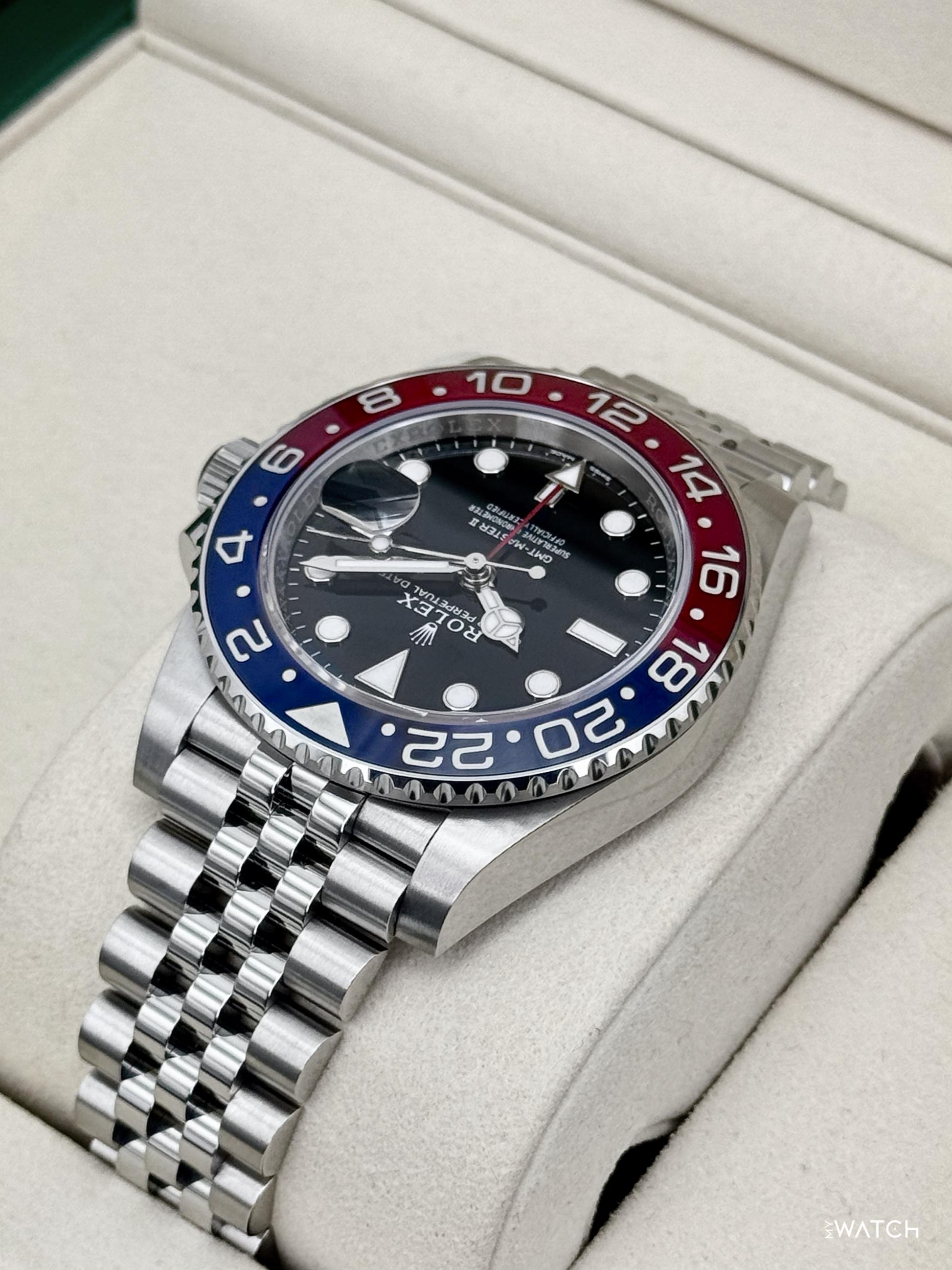 NEW 2025 Rolex GMT-Master II "Pepsi" 40mm 126710BLRO Jubilee - MyWatchLLC