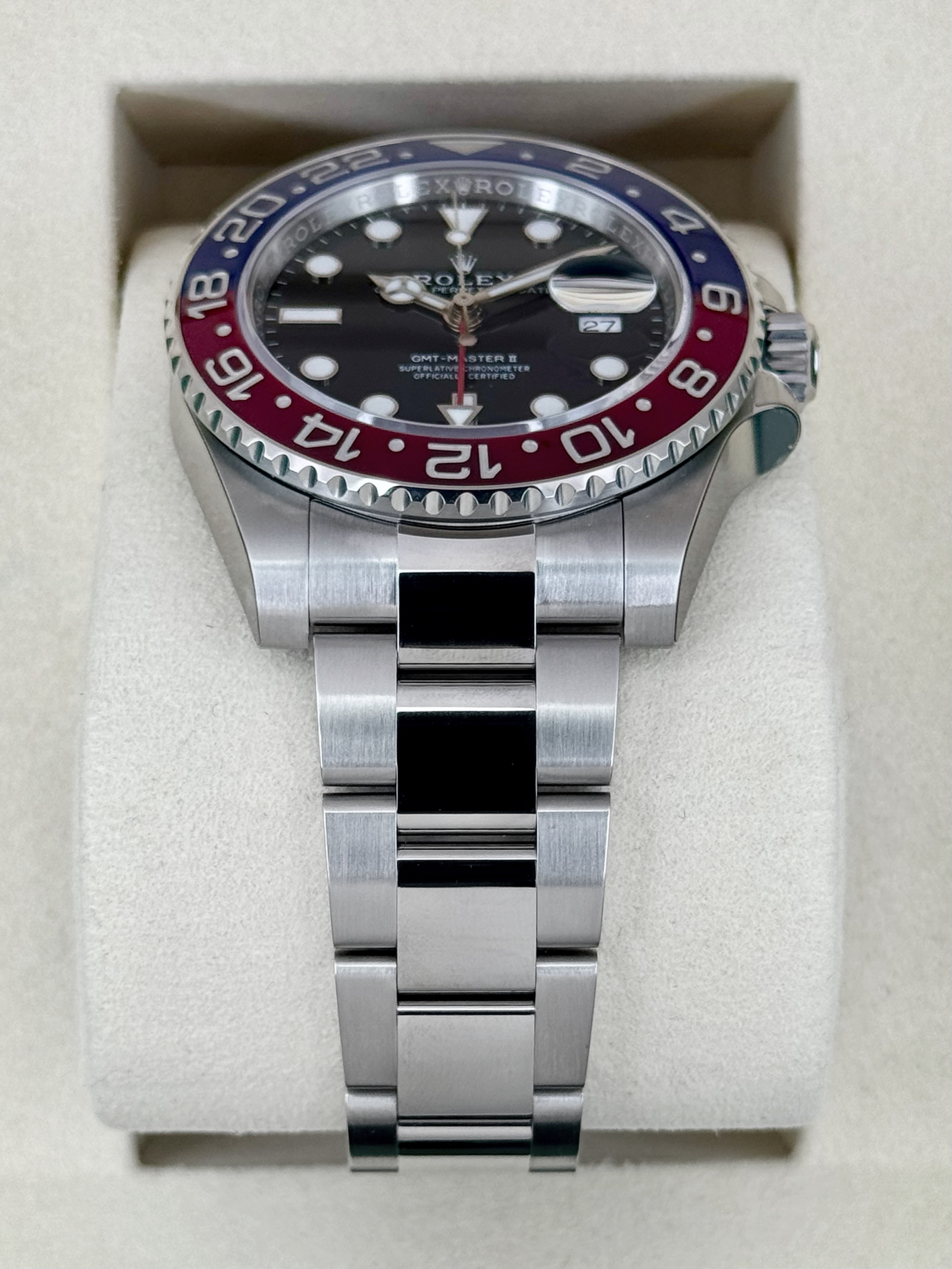 NEW 2026 Rolex GMT-Master II "Pepsi" 40mm 126710BLRO Oyster - MyWatchLLC