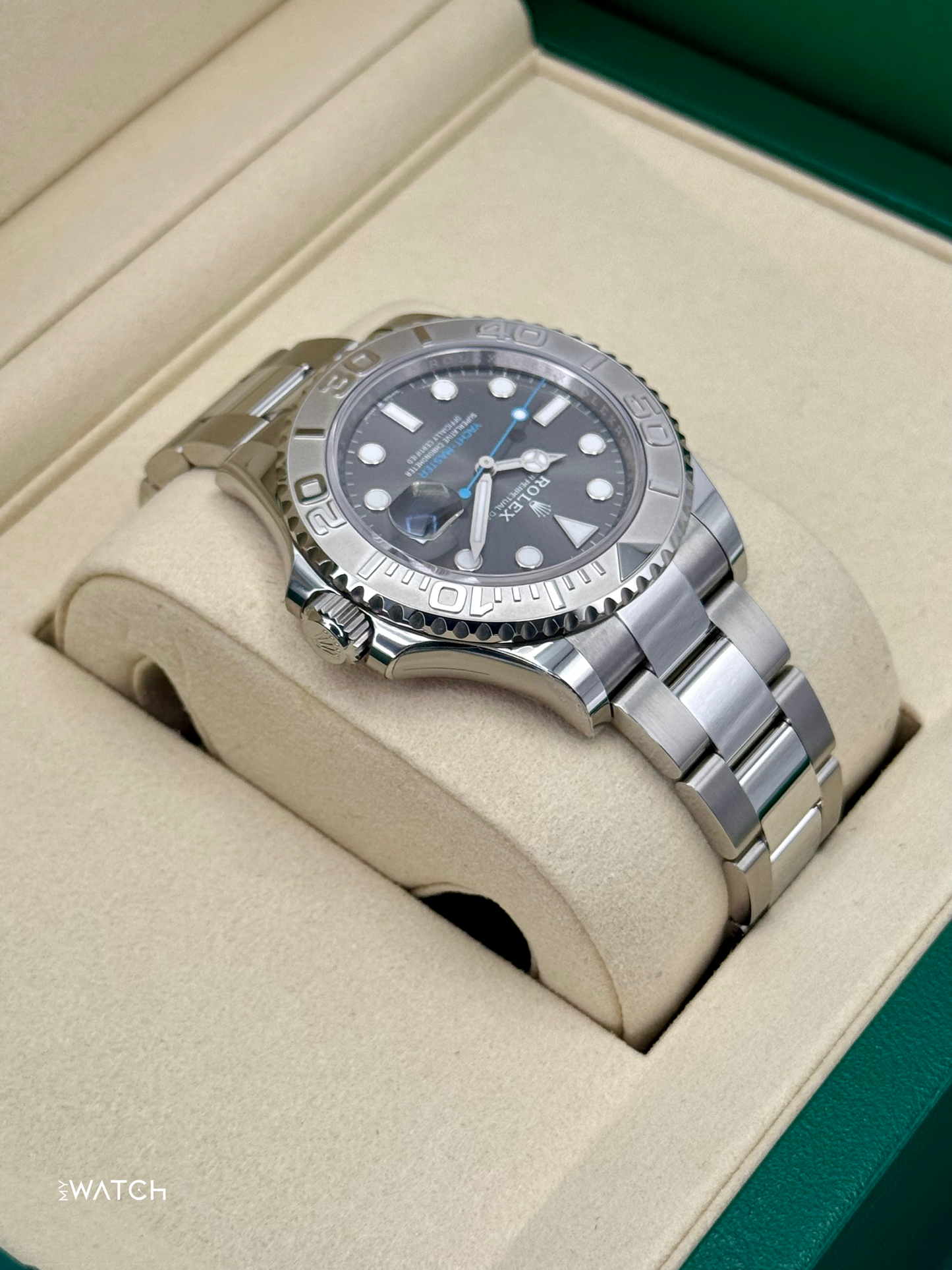 NEW 2025 Rolex Yacht-Master 40mm 126622 Stainless Steel Rhodium Dial - MyWatchLLC