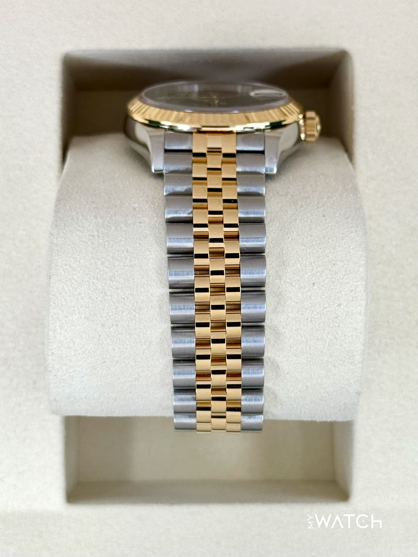 NEW 2025 Rolex Ladies Datejust 31mm 278273 Two-Tone Jubilee Green Dial