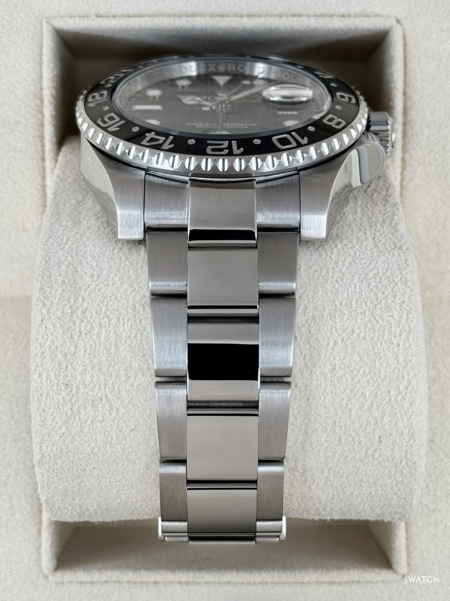 2016 Rolex GMT-Master II 40mm 116710LN Stainless Steel Black Dial - MyWatchLLC