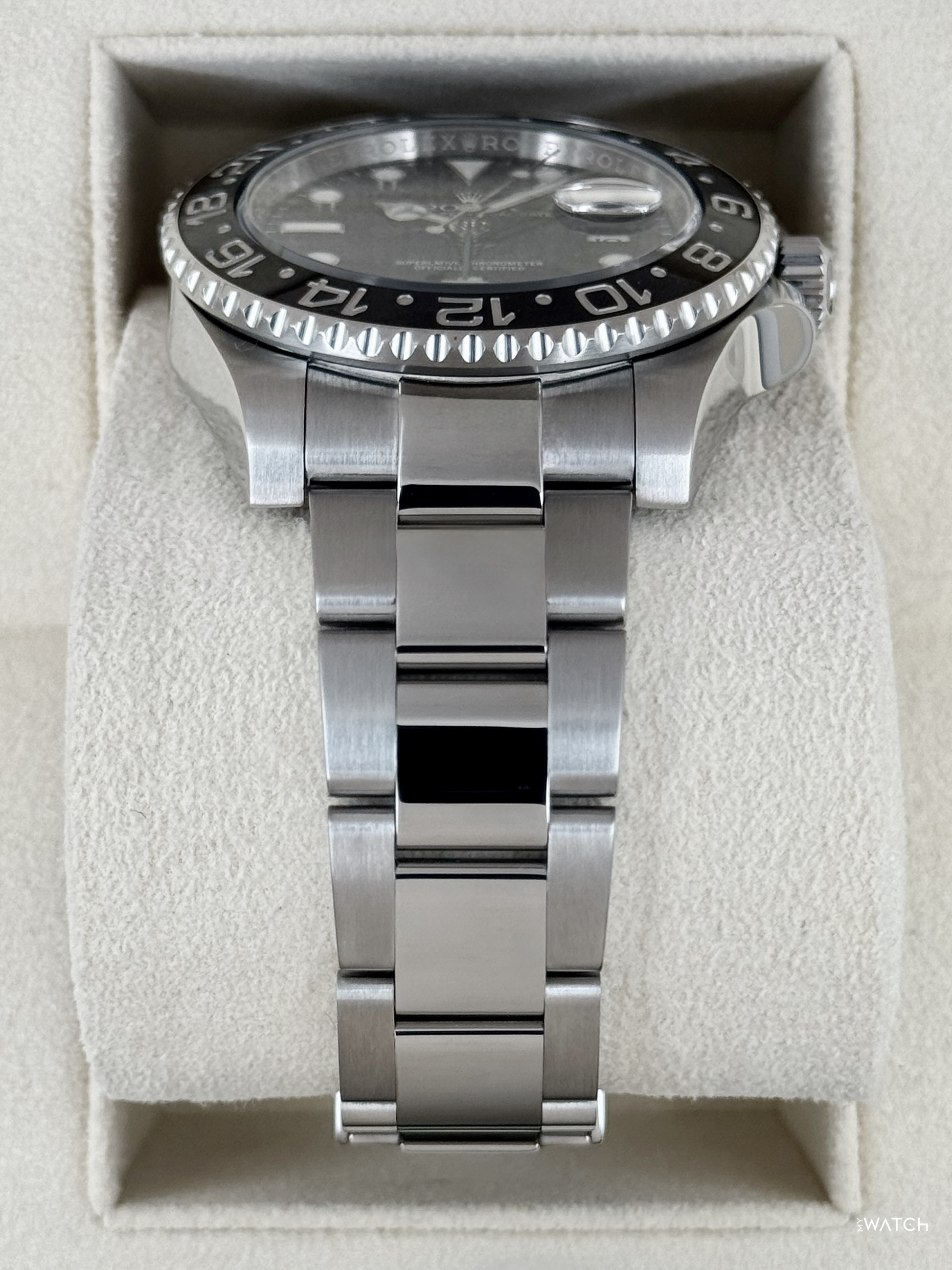 2016 Rolex GMT-Master II 40mm 116710LN Stainless Steel Black Dial - MyWatchLLC