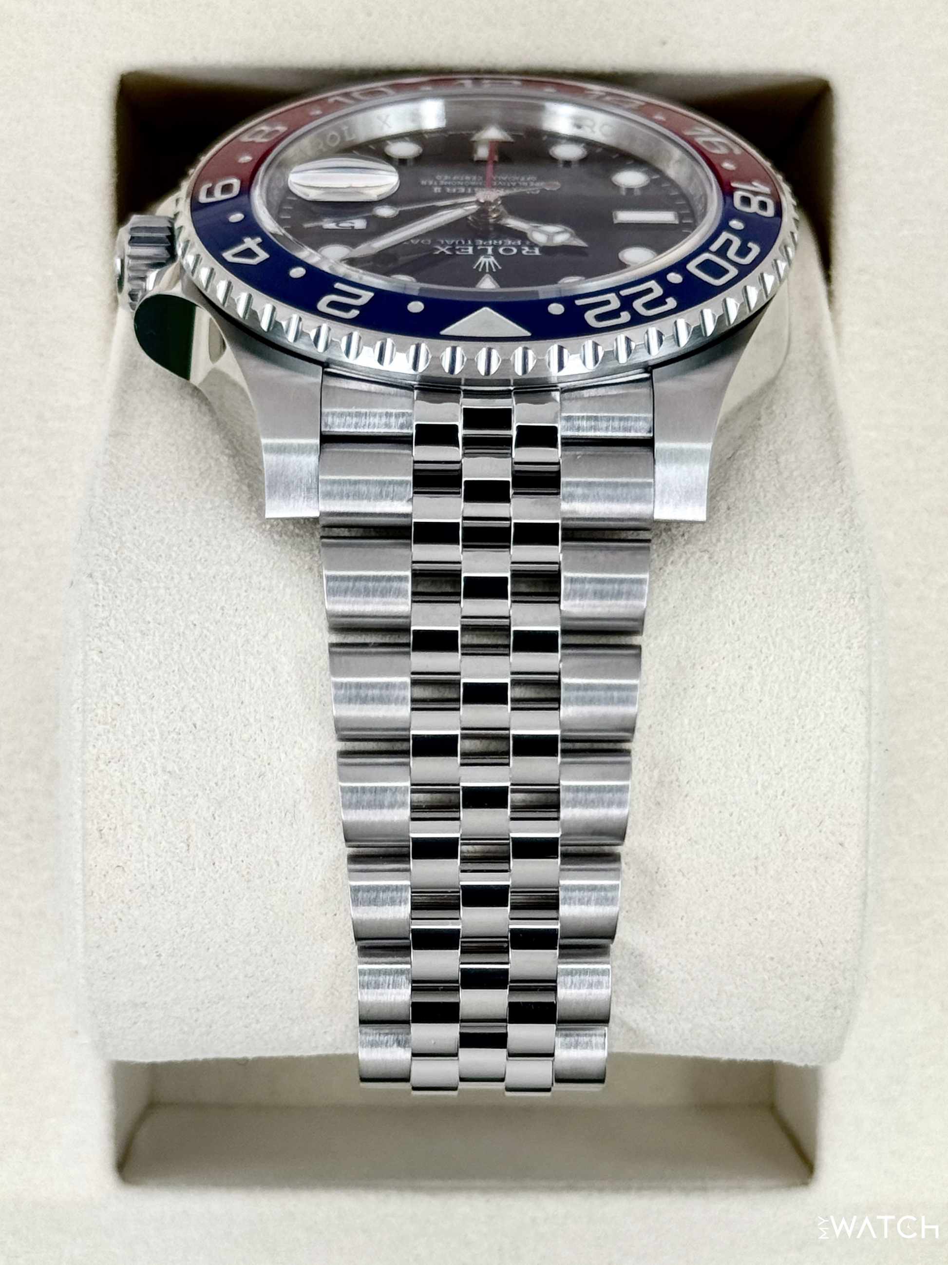 NEW 2026 Rolex GMT-Master II "Pepsi" 40mm 126710BLRO Jubilee (STICKERED) - MyWatchLLC