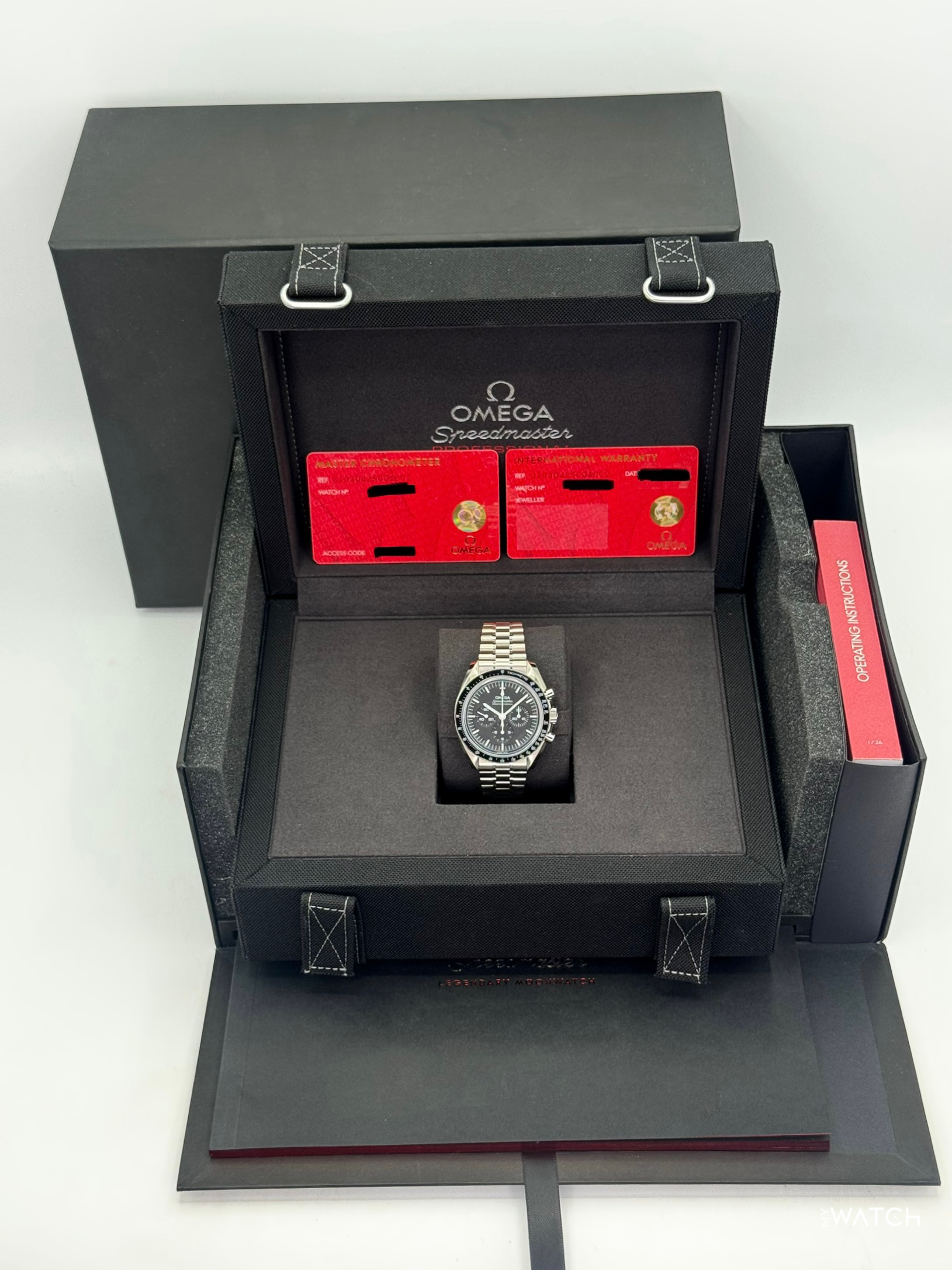 2025 Omega Speedmaster Moonwatch Pro 42mm 310.30.42.50.01.002 Black Dial - MyWatchLLC