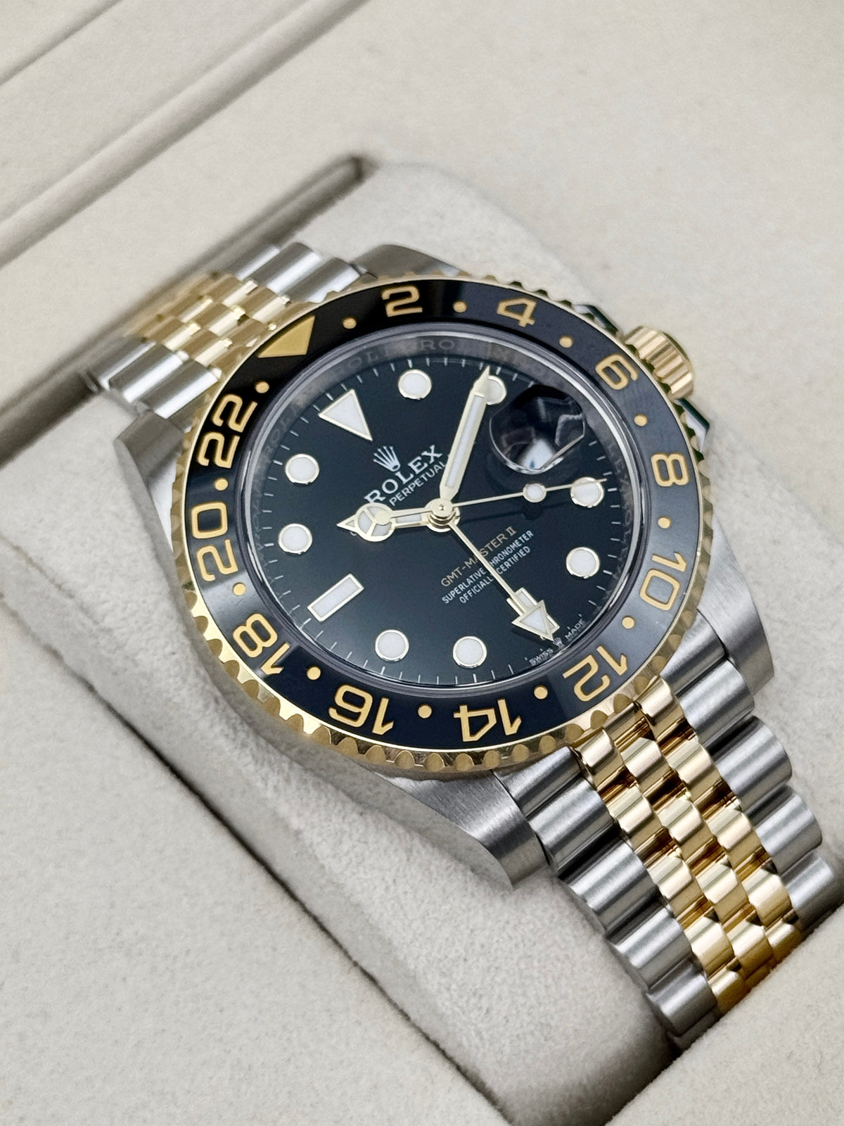 2025 Rolex GMT-Master II Zombie 40mm 126713GRNR Two-Tone Jubilee - MyWatchLLC