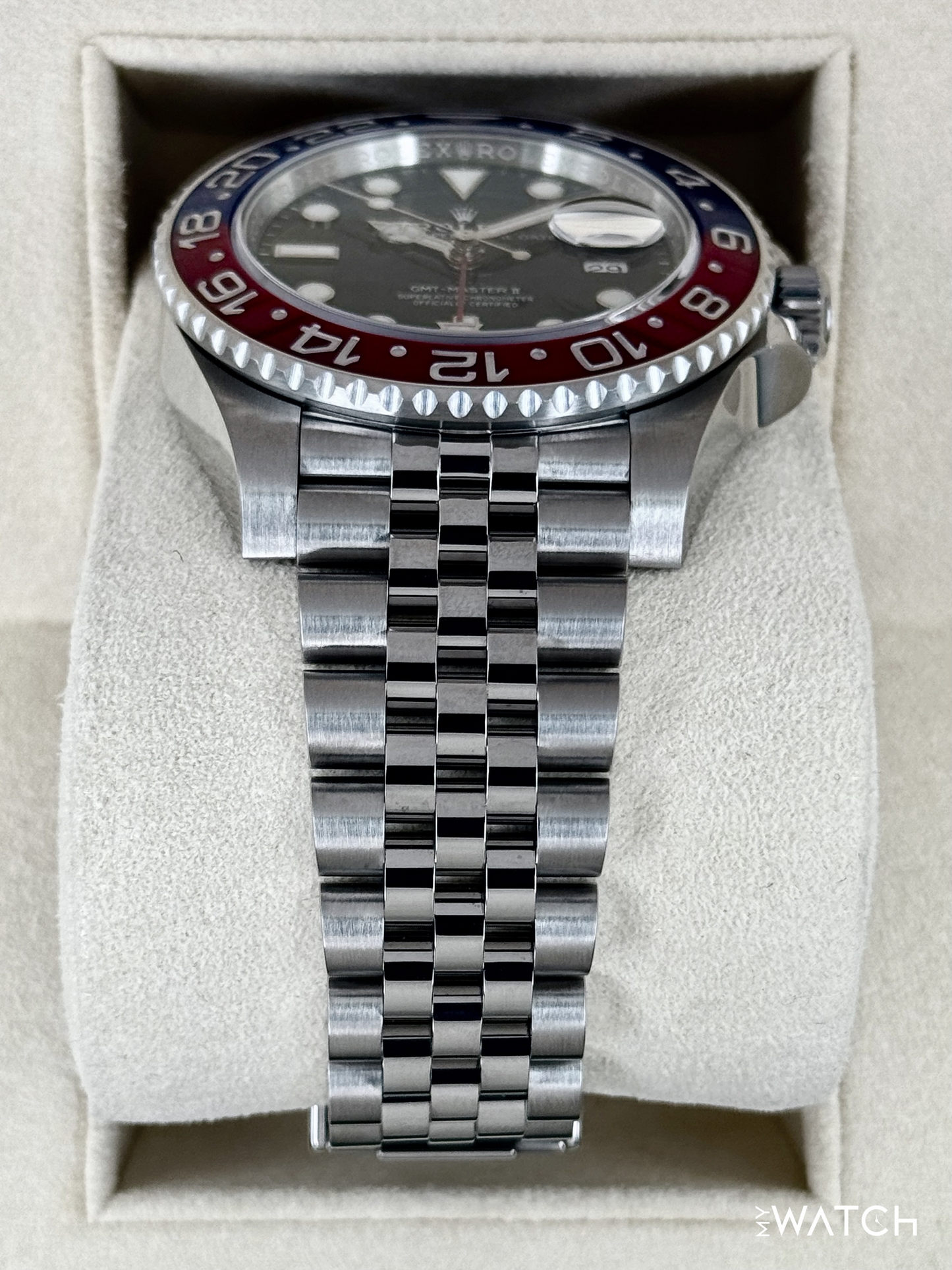 2018 Rolex GMT-Master II "Pepsi" 40mm 126710BLRO Jubilee - MyWatchLLC