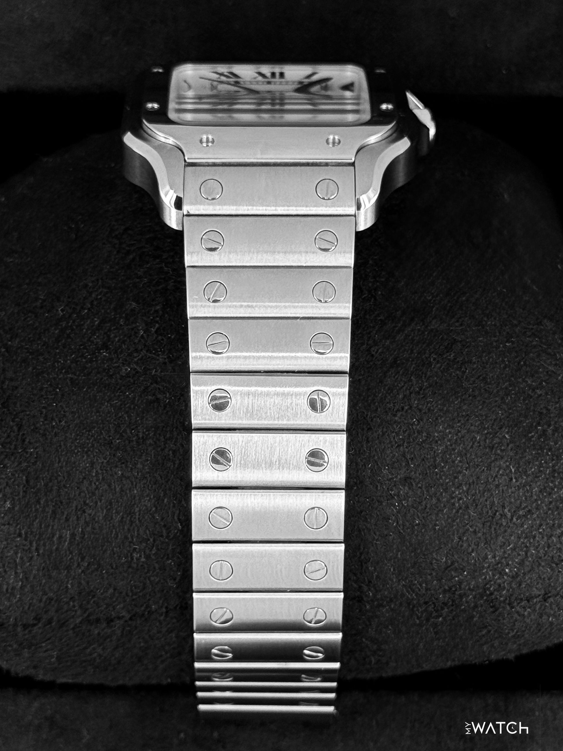 NEW 2026 Cartier Santos De Cartier 35.1mm WSSA0029 Stainless Steel White Dial - MyWatchLLC