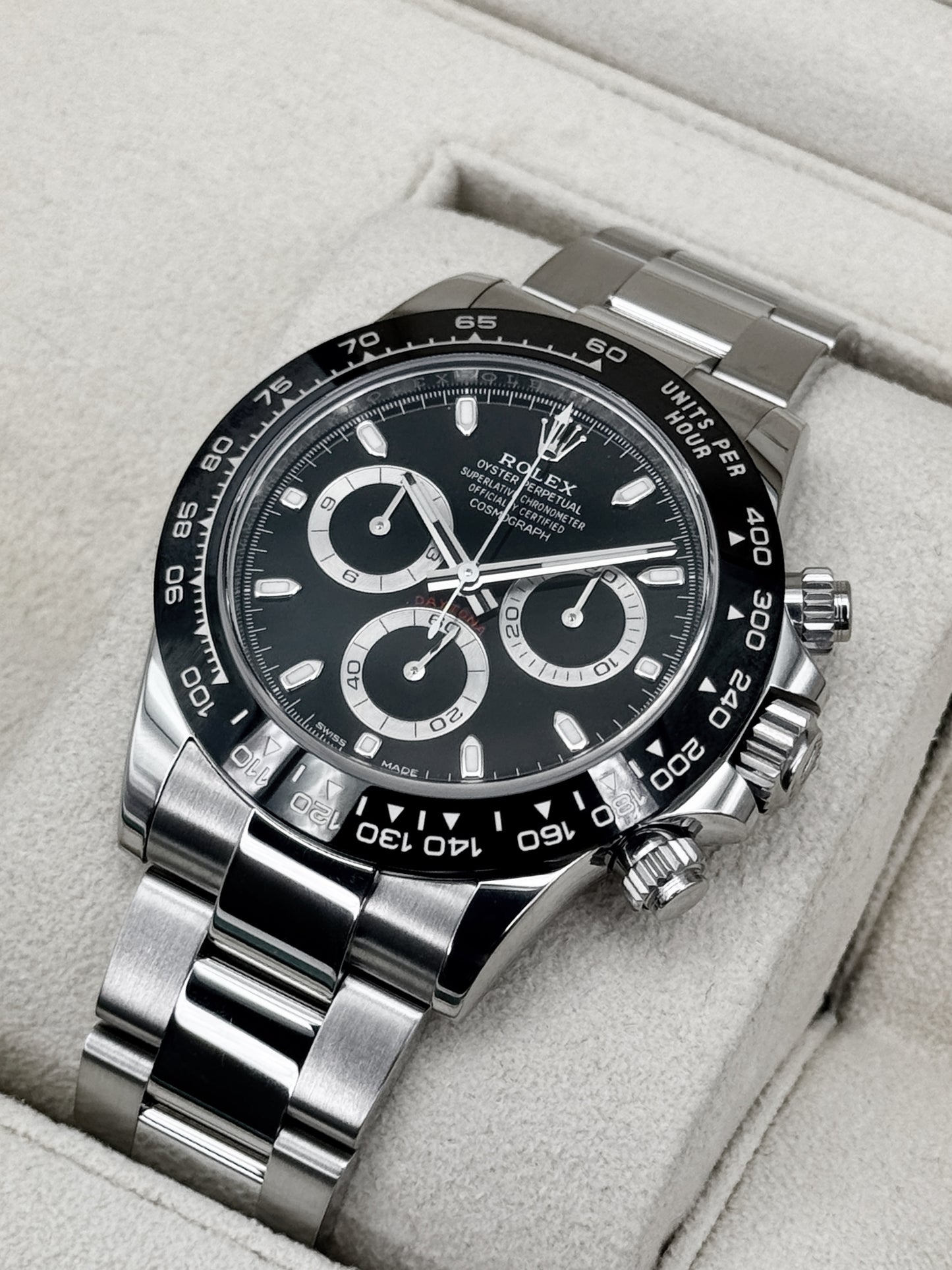 2024 Rolex Daytona 40mm 116500LN Stainless Steel Black Dial