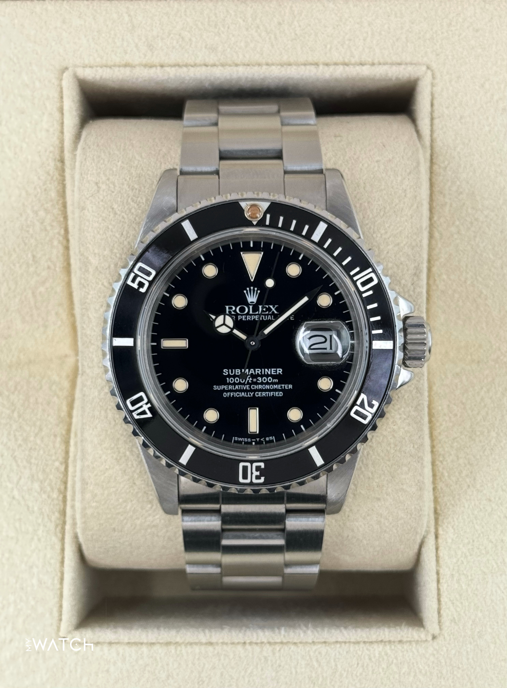 1982 Rolex Submariner 40mm 16800 Stainless Steel Black Dial 1982 Rolex Submariner 40mm 16800 Stainless Steel Black Dial