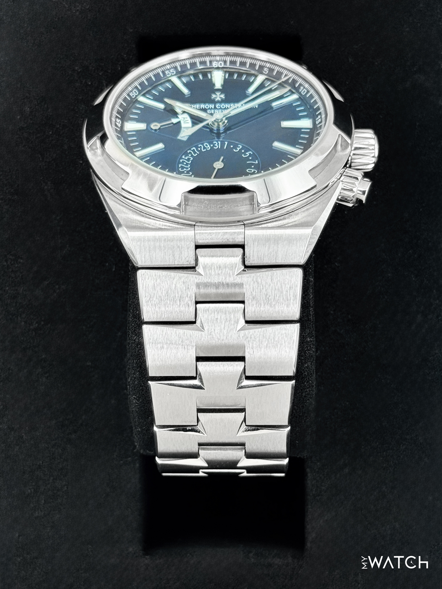 2023 Vacheron Constantin Overseas Dual Time 41mm 7900V Blue Dial - MyWatchLLC