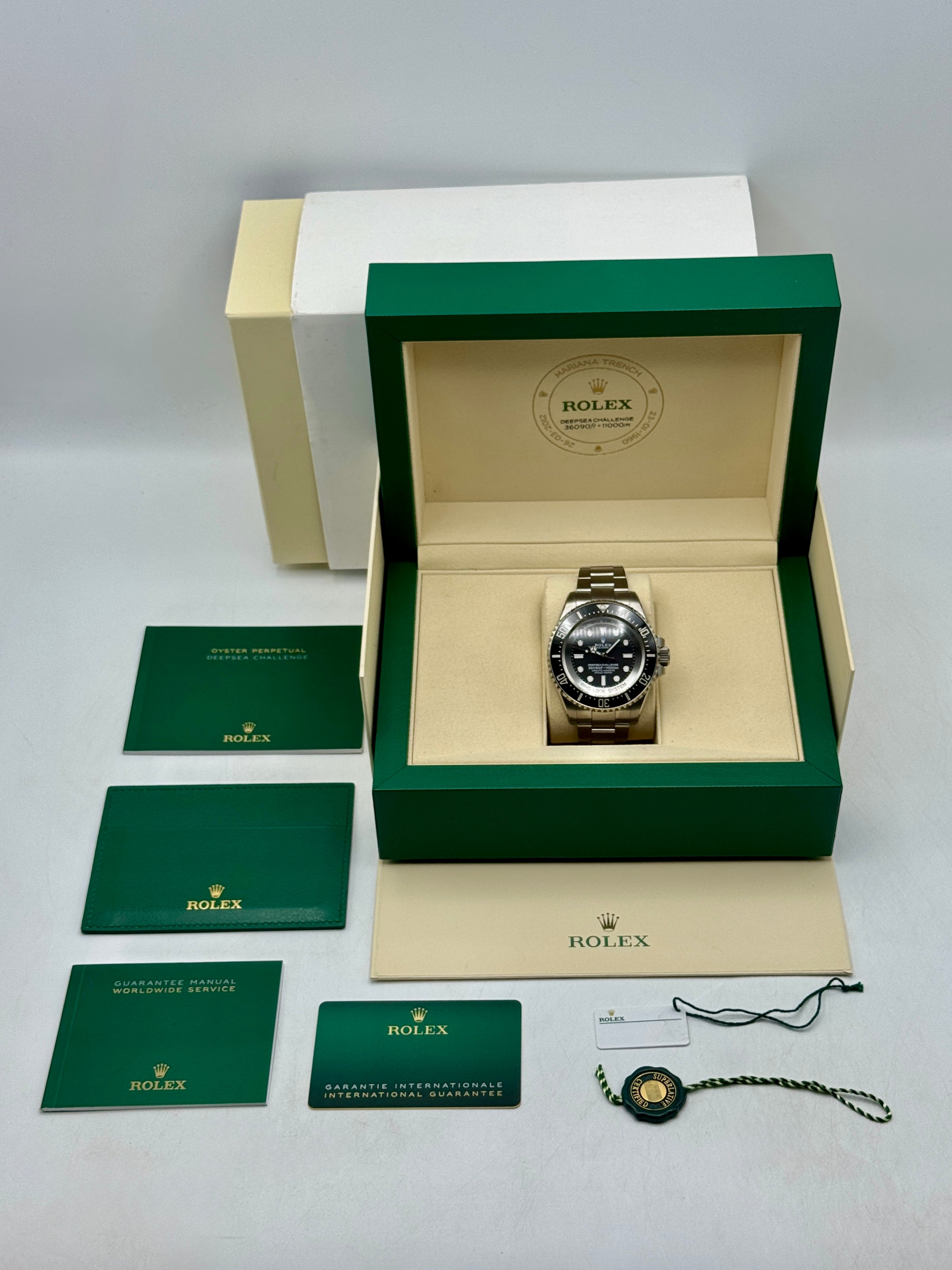 こー 2026 Rolex Deepsea Challenge 50mm 126067 Titanium Black Dial