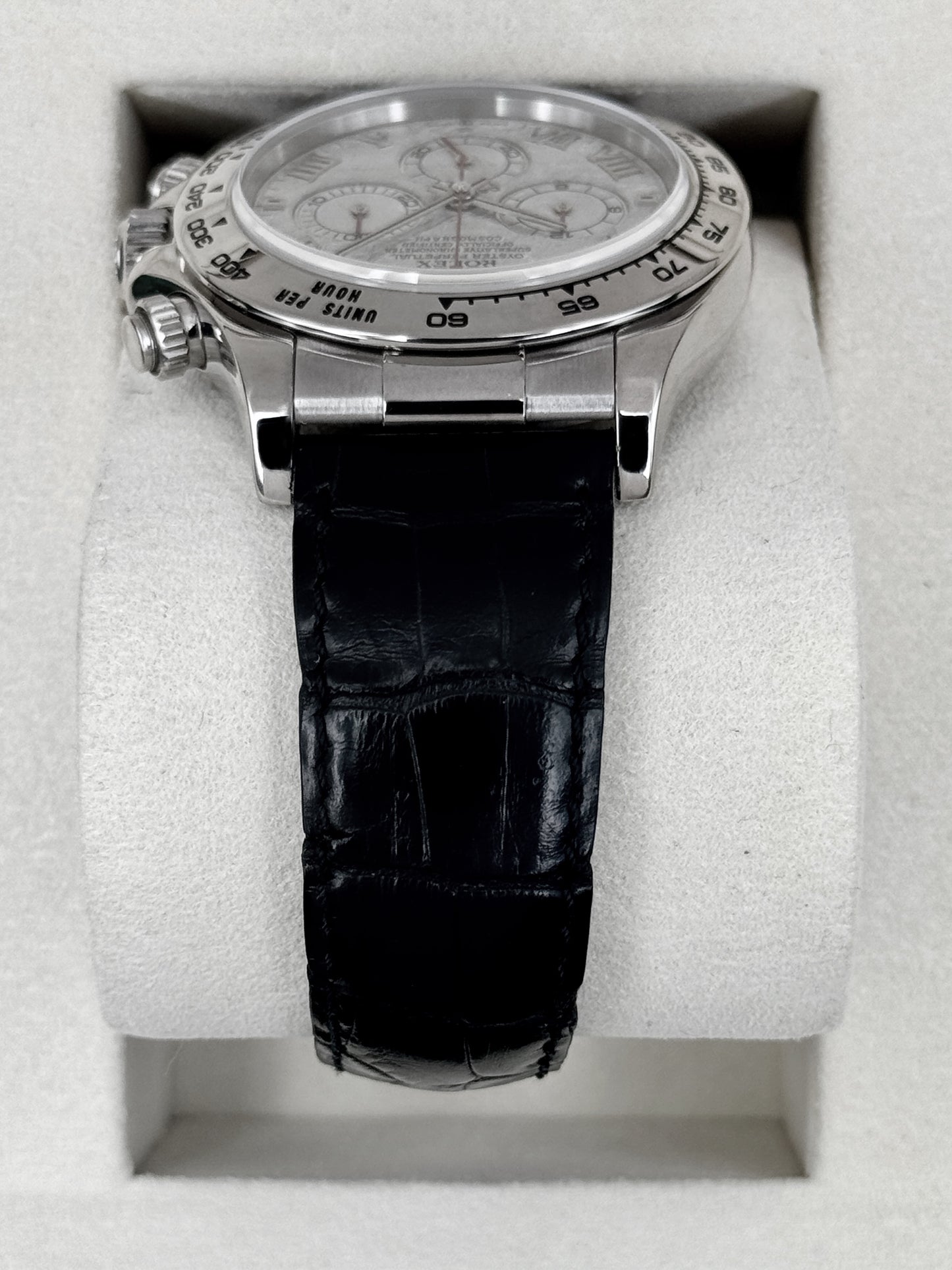 2003 Rolex Daytona 40mm 116519 White Gold Meteorite Dial
