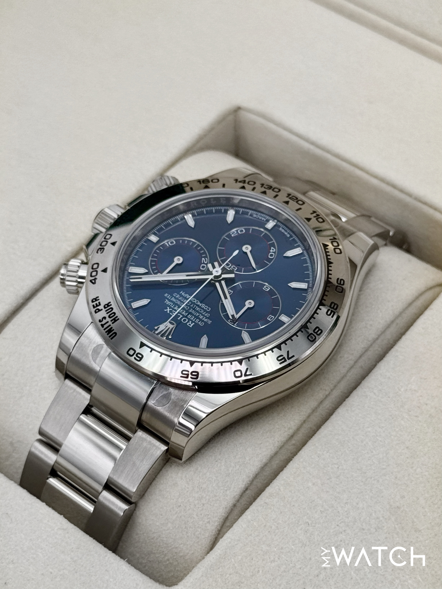 NEW 2025 Rolex Daytona 40mm 126509 White Gold Blue Dial (STICKERED)