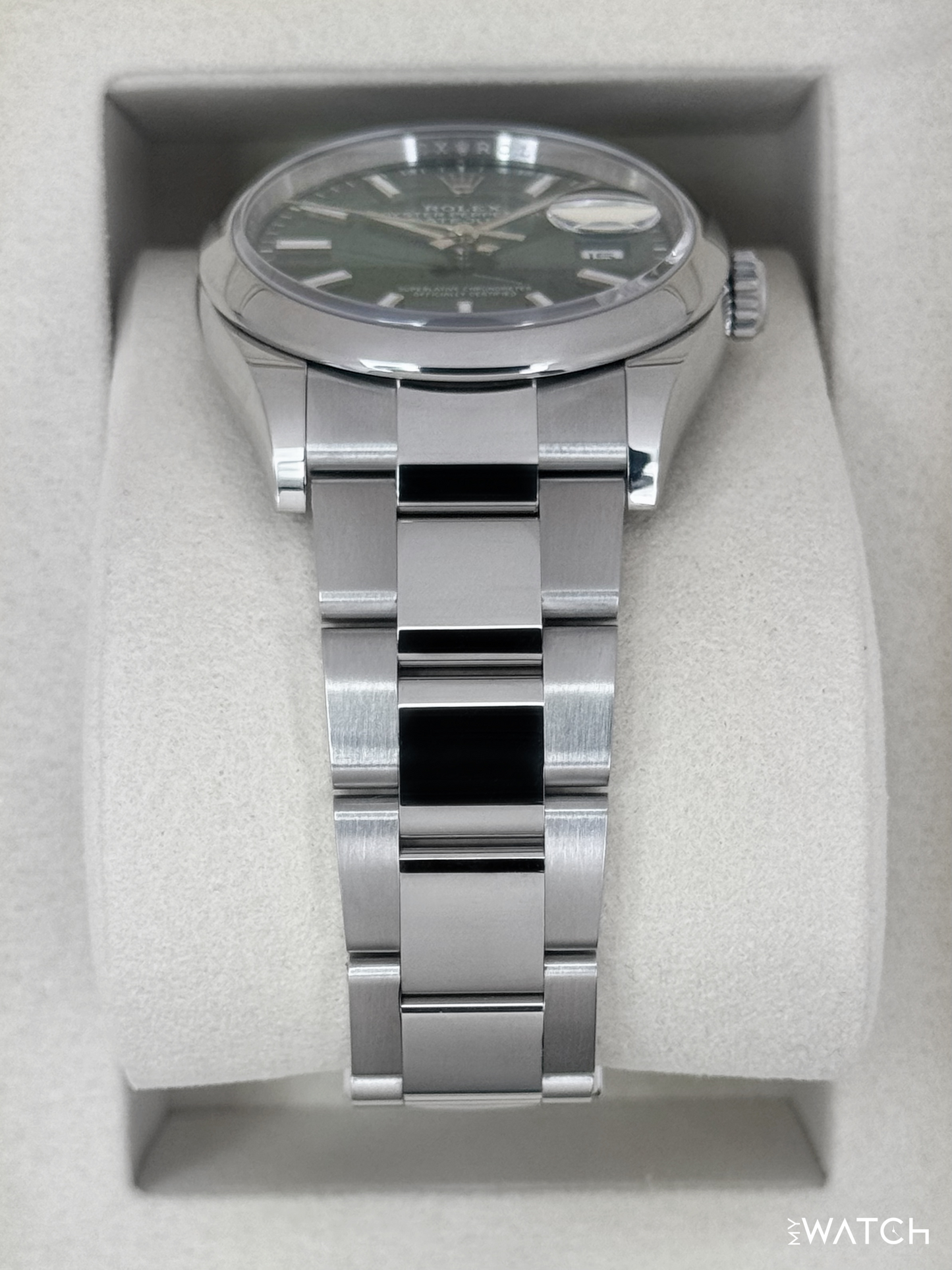 NEW 2025 Rolex Datejust 36mm 126200 Oyster Mint Green Dial