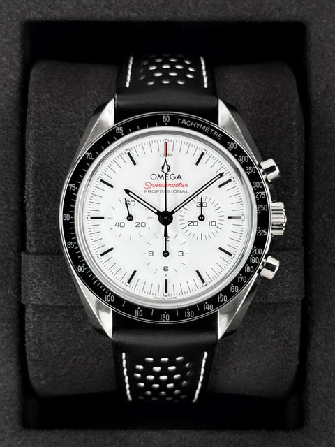 2026 Omega Speedmaster Moonwatch Pro 42mm 310.32.42.50.04.001 White Dial