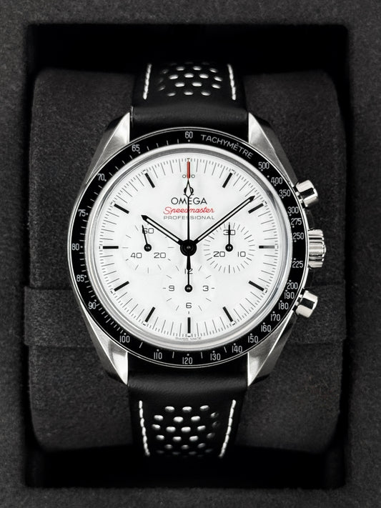 2026 Omega Speedmaster Moonwatch Pro 42mm 310.32.42.50.04.001 White Dial