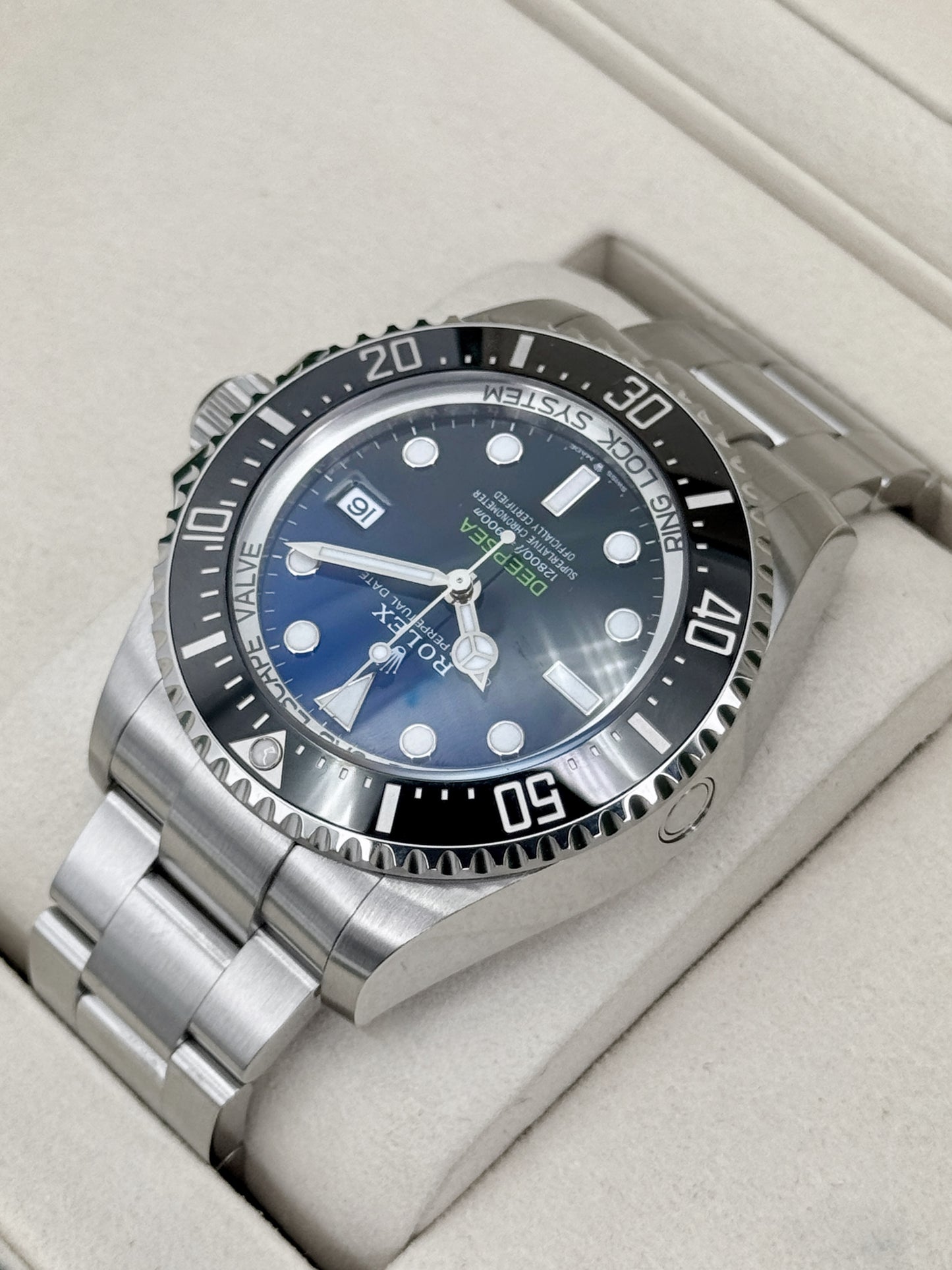2025 Rolex Deepsea James Cameron 44mm 136660 Blue Dial
