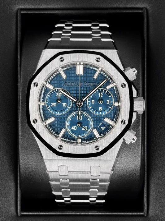 2026 Audemars Piguet Royal Oak Chronograph 41mm 26240ST Blue Dial