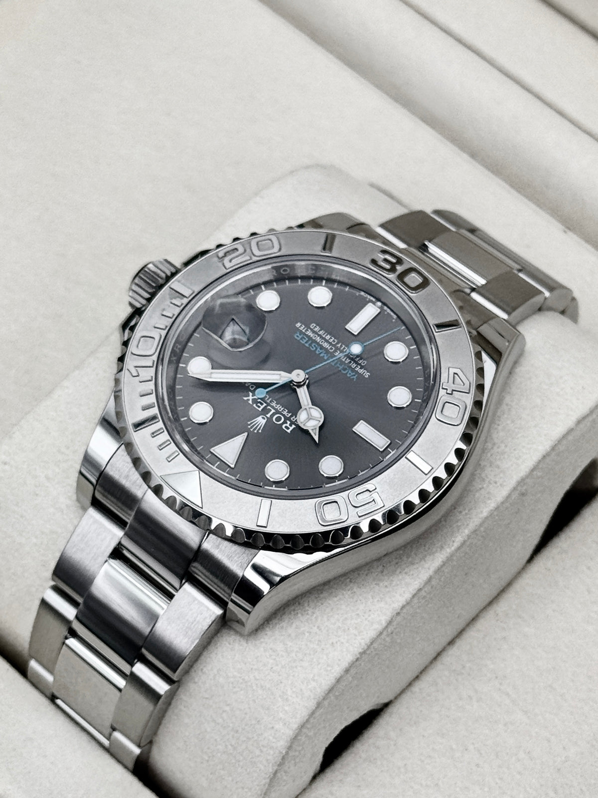 2025 Rolex Yacht-Master 40mm 126622 Stainless Steel Rhodium Dial
