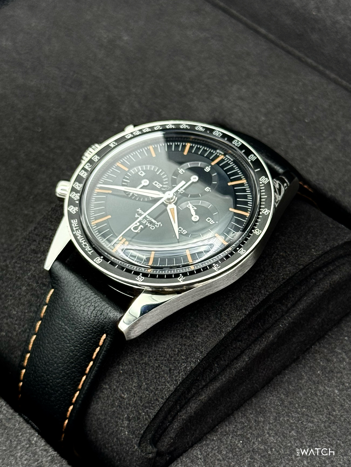 2025 Omega Speedmaster 1st Omega in Space 39.7mm 310.32.40.50.06.001 Black Dial - MyWatchLLC