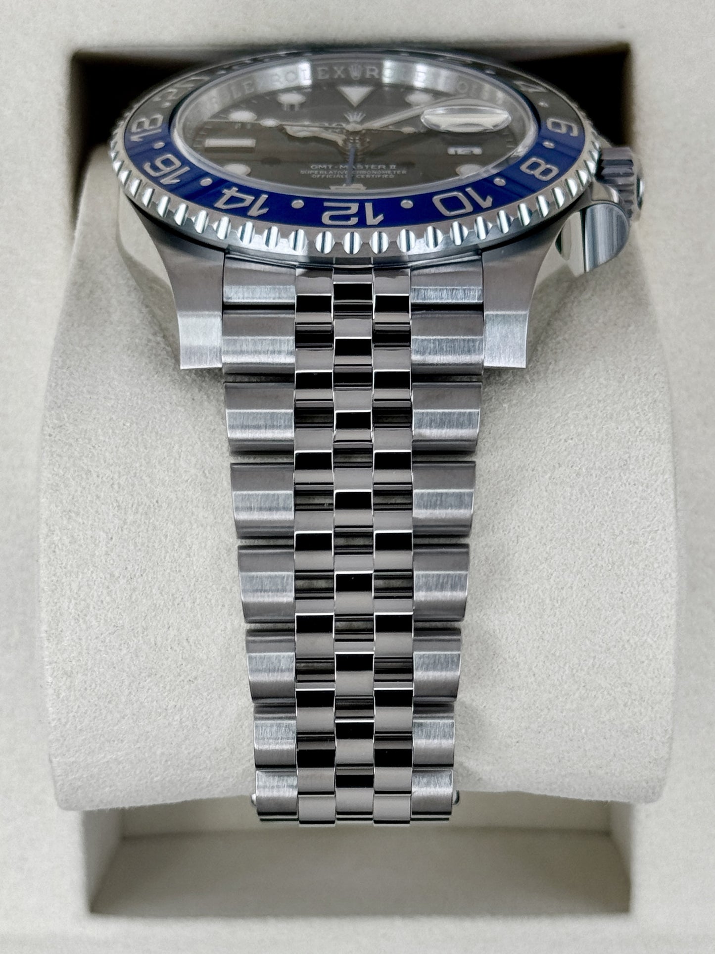 NEW 2026 Rolex GMT-Master II "Batgirl" 40mm 126710BLNR Jubilee (NEW STYLE CARD)