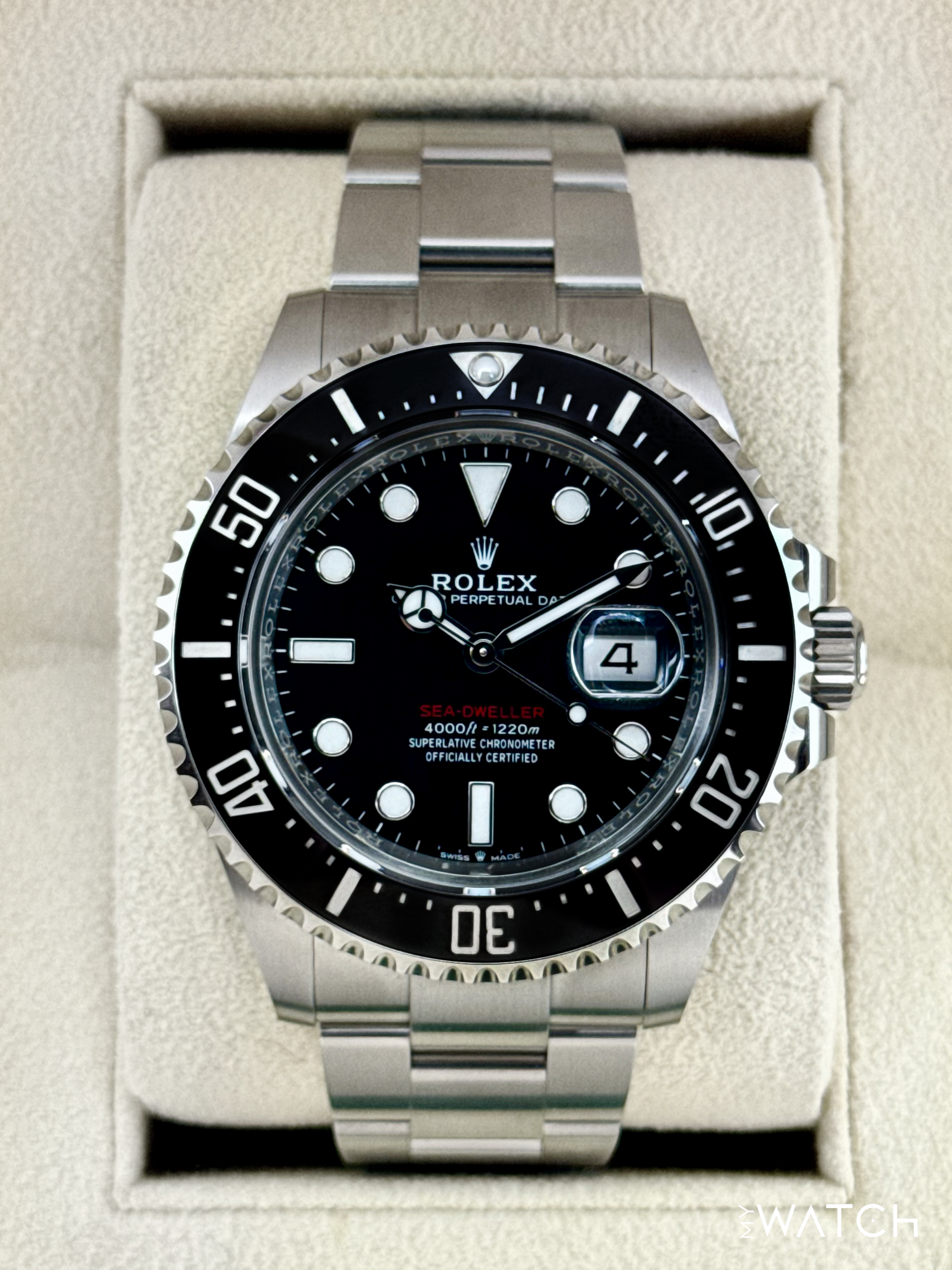 2023 Rolex Sea-Dweller 43mm 126600 Black Dial