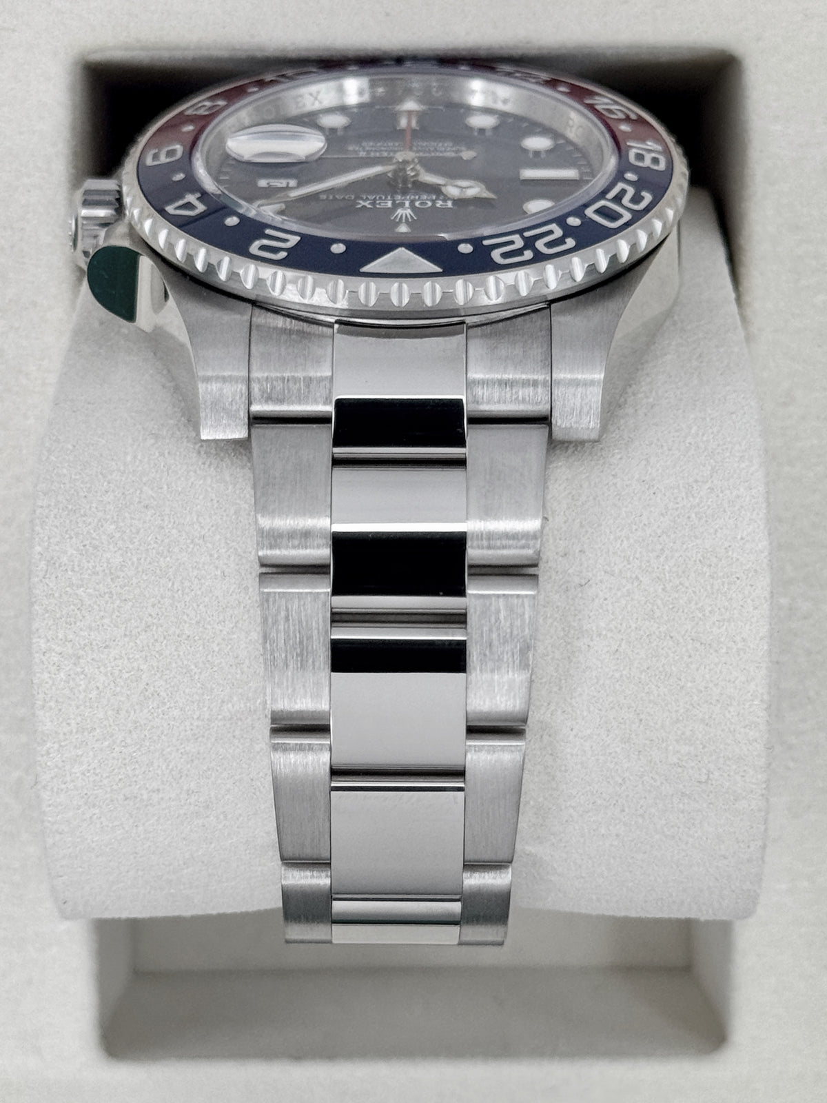 2025 Rolex GMT-Master II Pepsi 40mm 126719BLRO White Gold Oyster