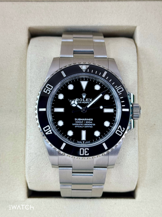 NEW 2025 Rolex Submariner 41mm 124060 Stainless Steel Black Dial