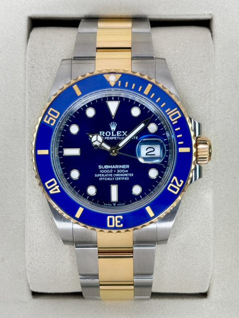 2026 Rolex Submariner "Bluesy" 41mm 126613LB Two-Tone Blue Dial