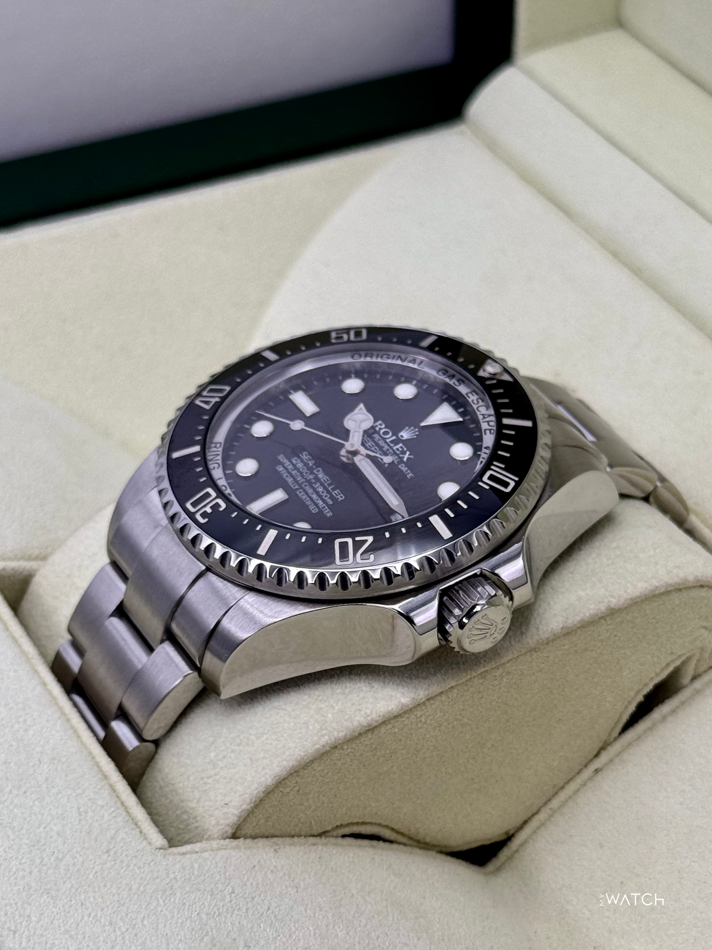 2010 Rolex Deepsea 44mm 116660 Stainless Steel Black Dial