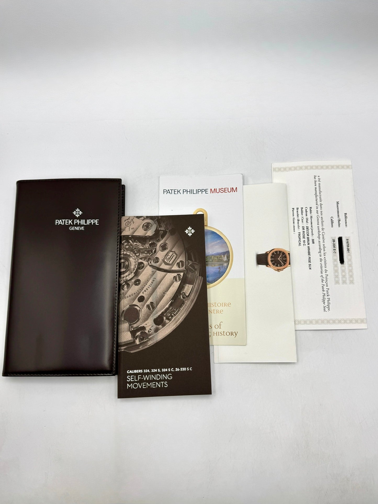 2023 Patek Philippe Aquanaut 40mm 5167R-001 Rose Gold Brown Dial