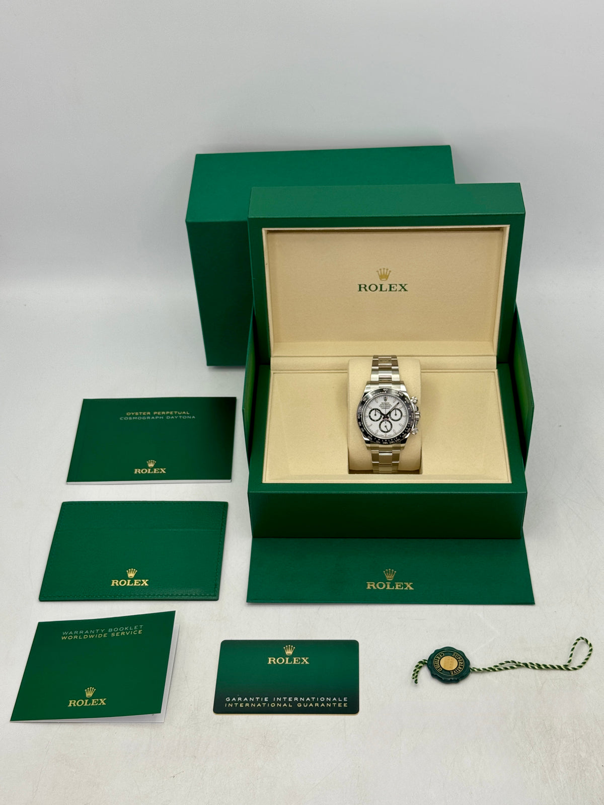 NEW 2026 Rolex Daytona 40mm 126500LN Stainless Steel Panda Dial (STICKERED)