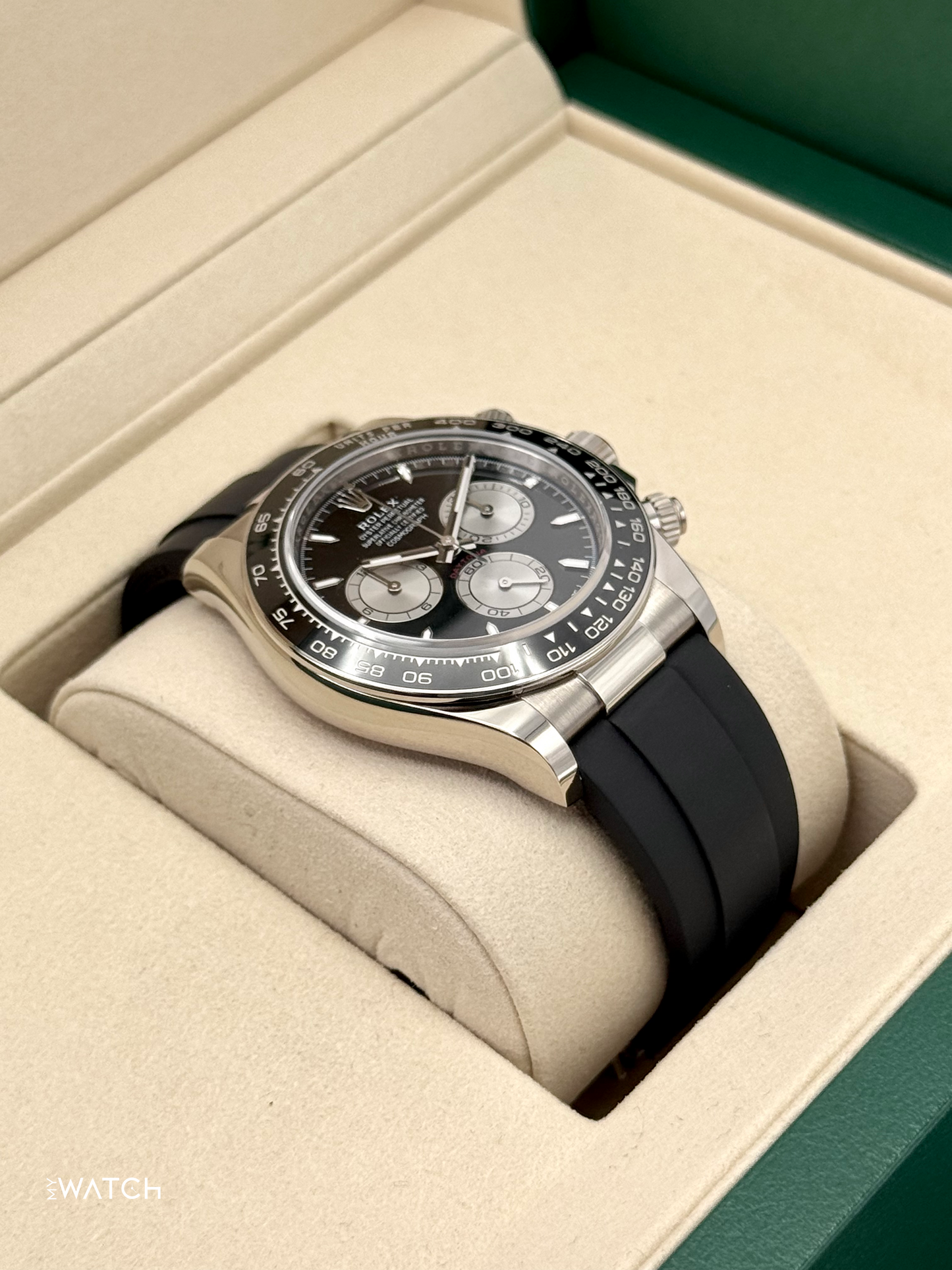 NEW 2025 Rolex Daytona "Baby Le Mans" 40mm 126519LN White Gold Black Dial