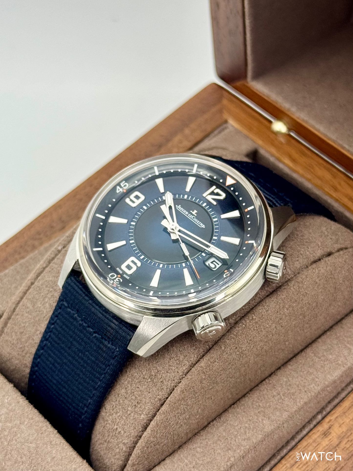 2026 Jaeger-LeCoultre Date Polaris 40mm Q9128981 Stainless Steel Blue Dial