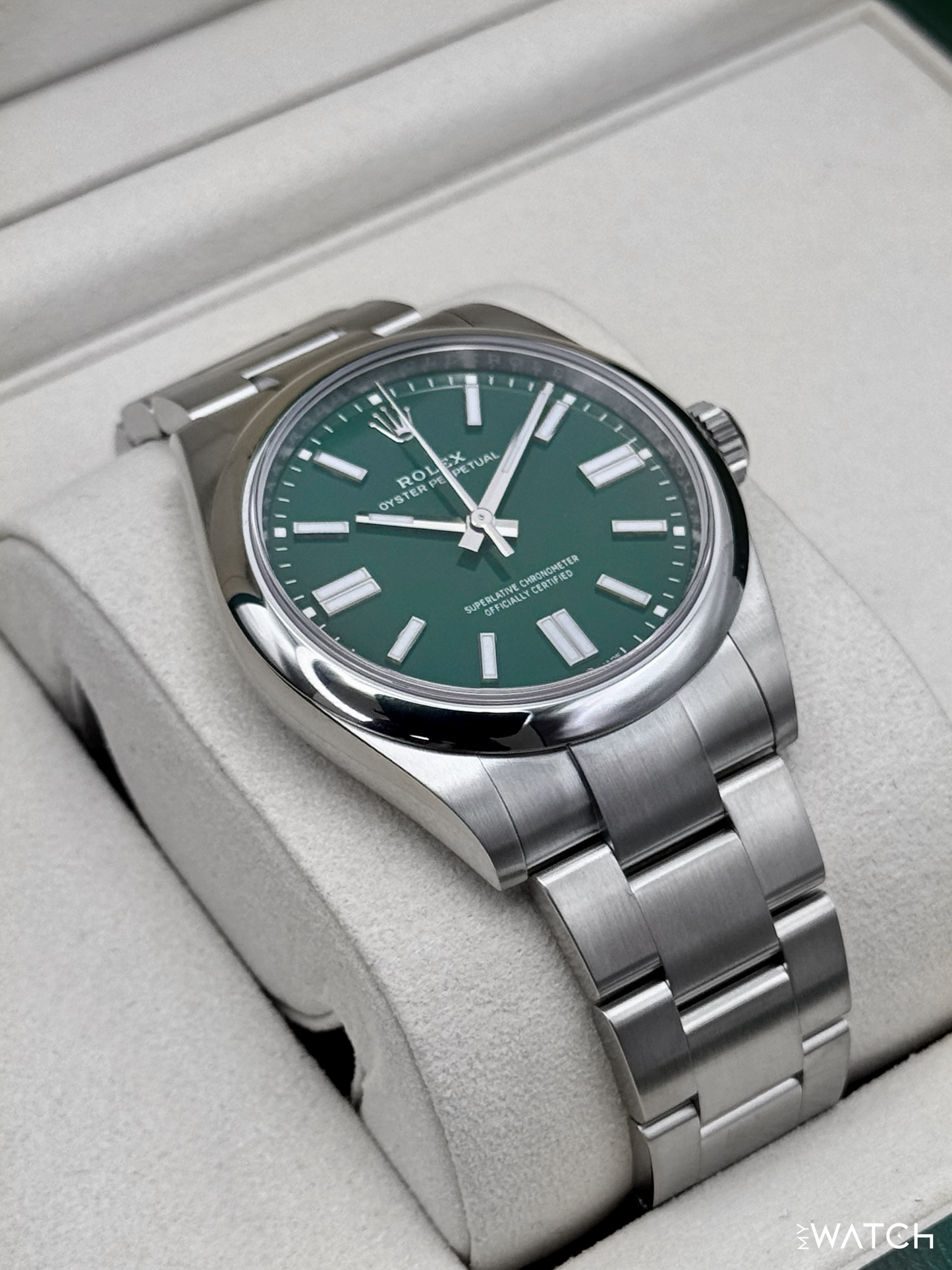 NEW 2026 Rolex Oyster Perpetual 41mm 134300 Green Dial
