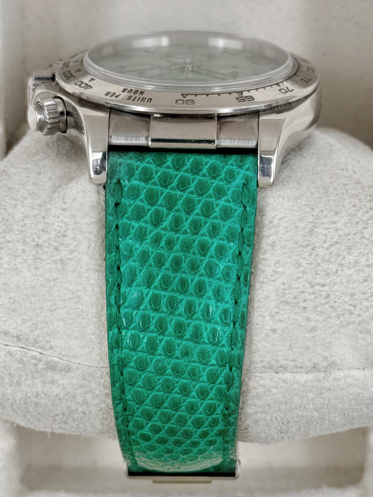 2000 Rolex Daytona 40mm 116519 White Gold Green Dial