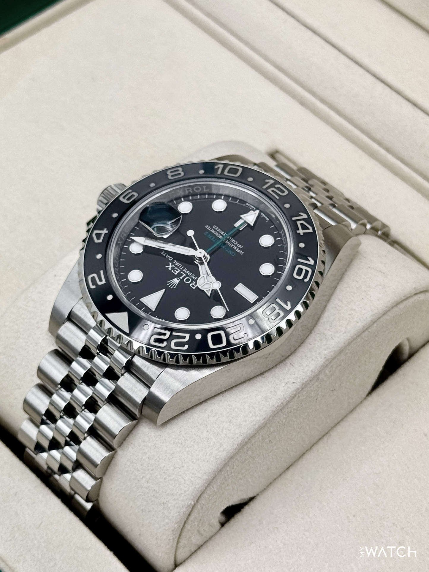 2026 Rolex GMT-Master II "Bruce Wayne" 40mm 126710GRNR Jubilee - MyWatchLLC