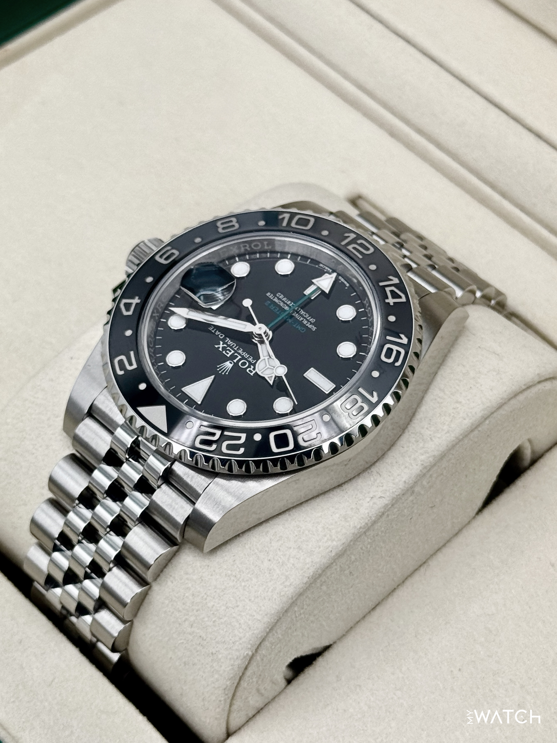 2026 Rolex GMT-Master II "Bruce Wayne" 40mm 126710GRNR Jubilee - MyWatchLLC