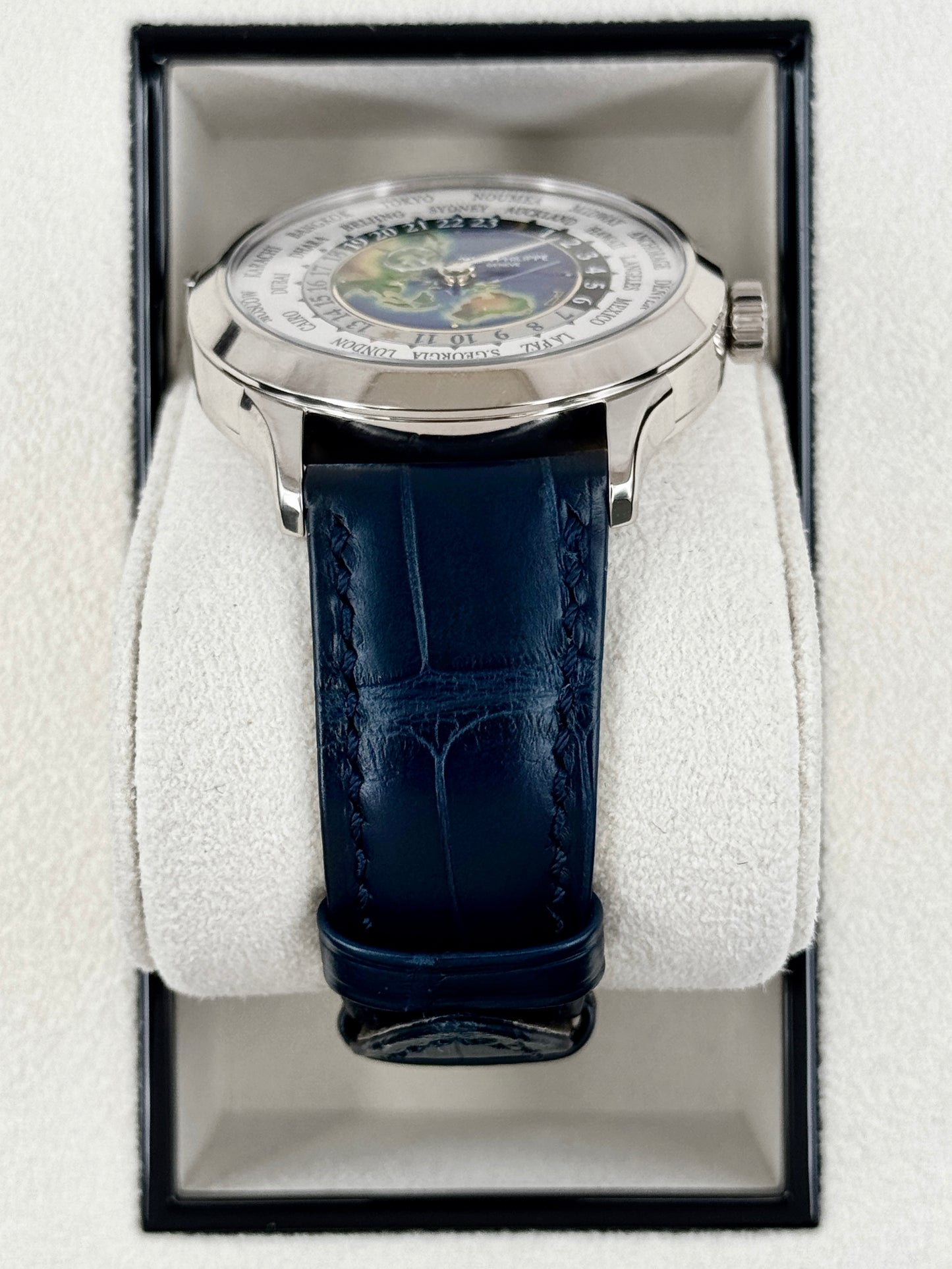 2024 Patek Philippe World Time Complications 38.5mm 5231G White Gold White Dial