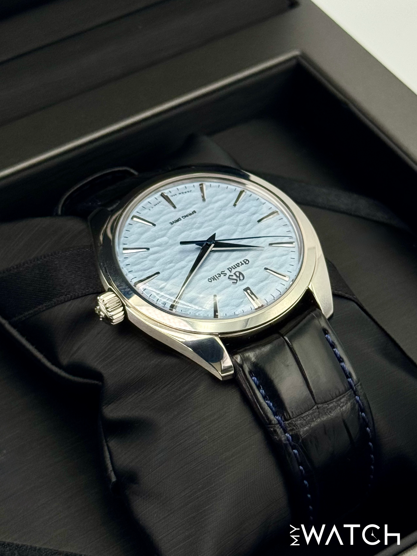 2023 Grand Seiko Elegance Collection 38.5mm SBGY007G Stainless Steel Blue Dial