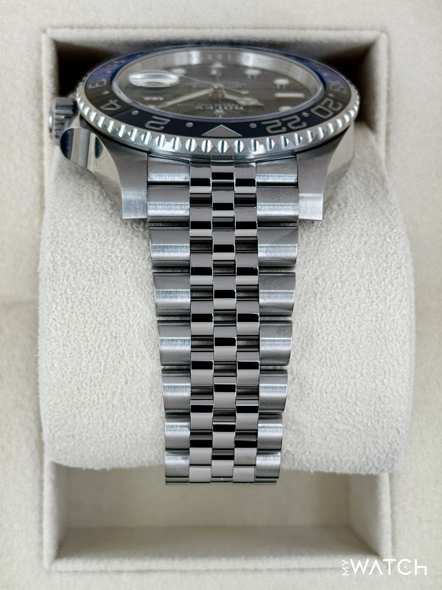 2024 Rolex GMT-Master II "Batgirl" 40mm 126710BLNR Jubilee Black Dial - MyWatchLLC