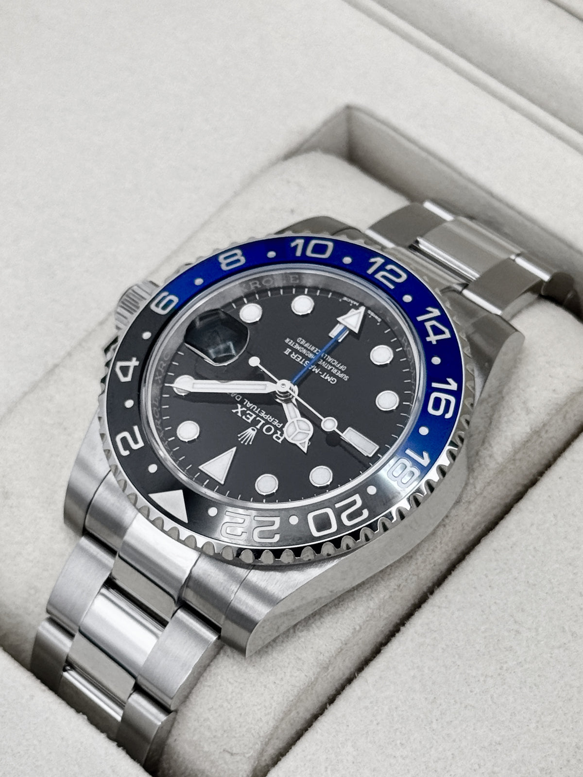 NEW 2026 Rolex GMT-Master II Batman 40mm 126710BLNR Oyster (NEW STYLE CARD)